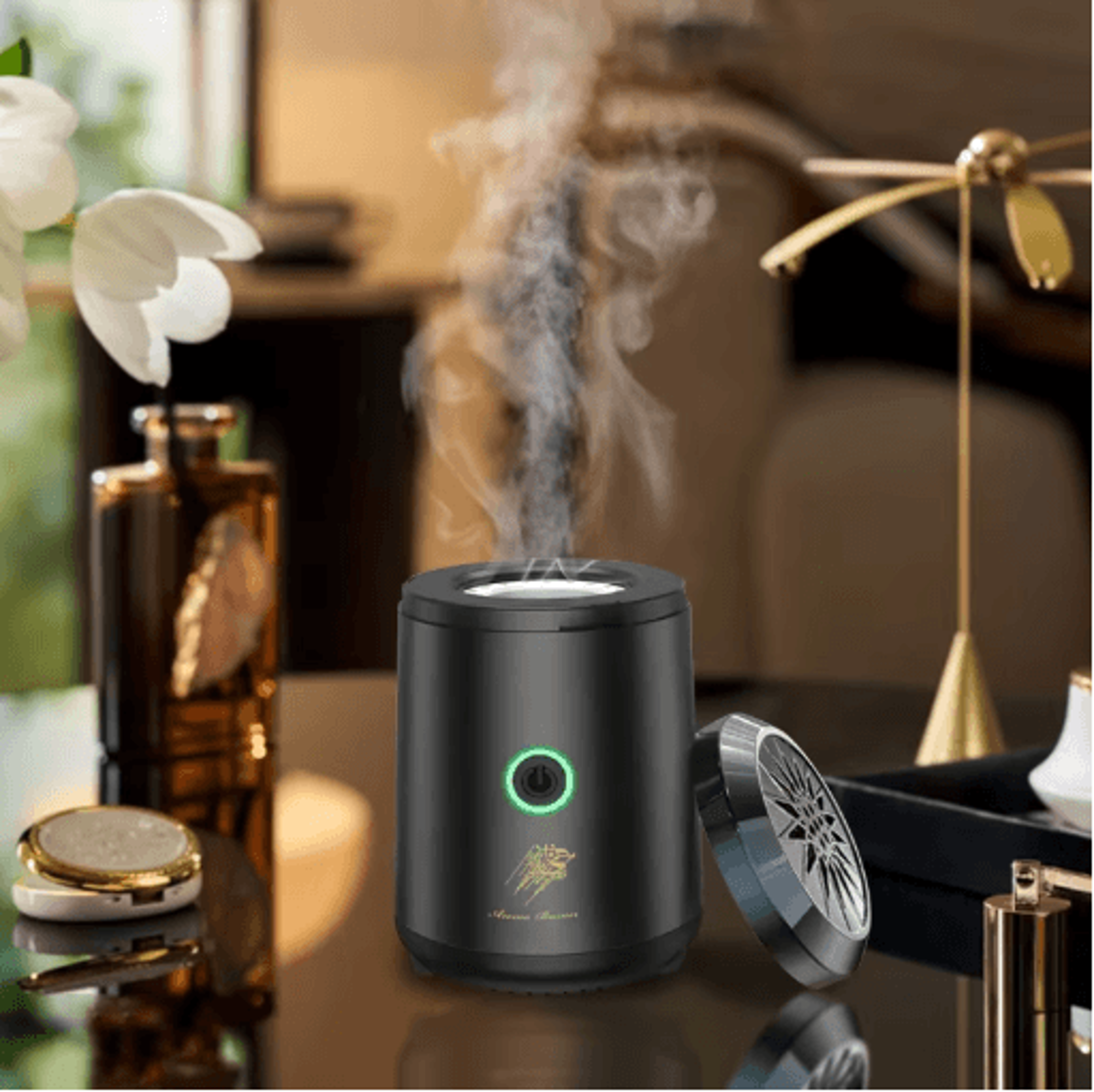 oasisglow electric incense burner portable arabian bakhoor aromatherapy diffuser