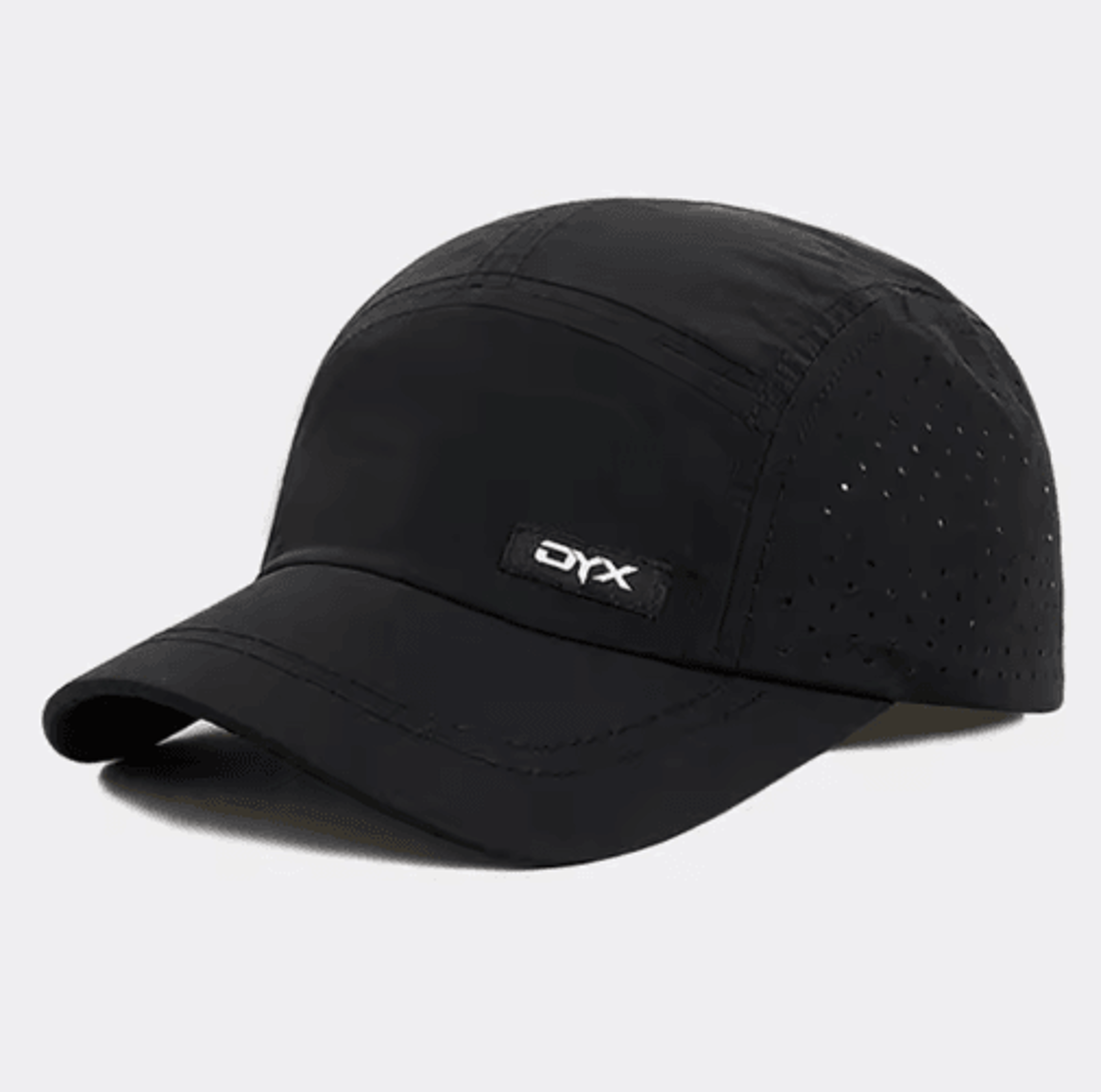 lightweight short brim duckbill cap – breathable quick dry summer baseball hat