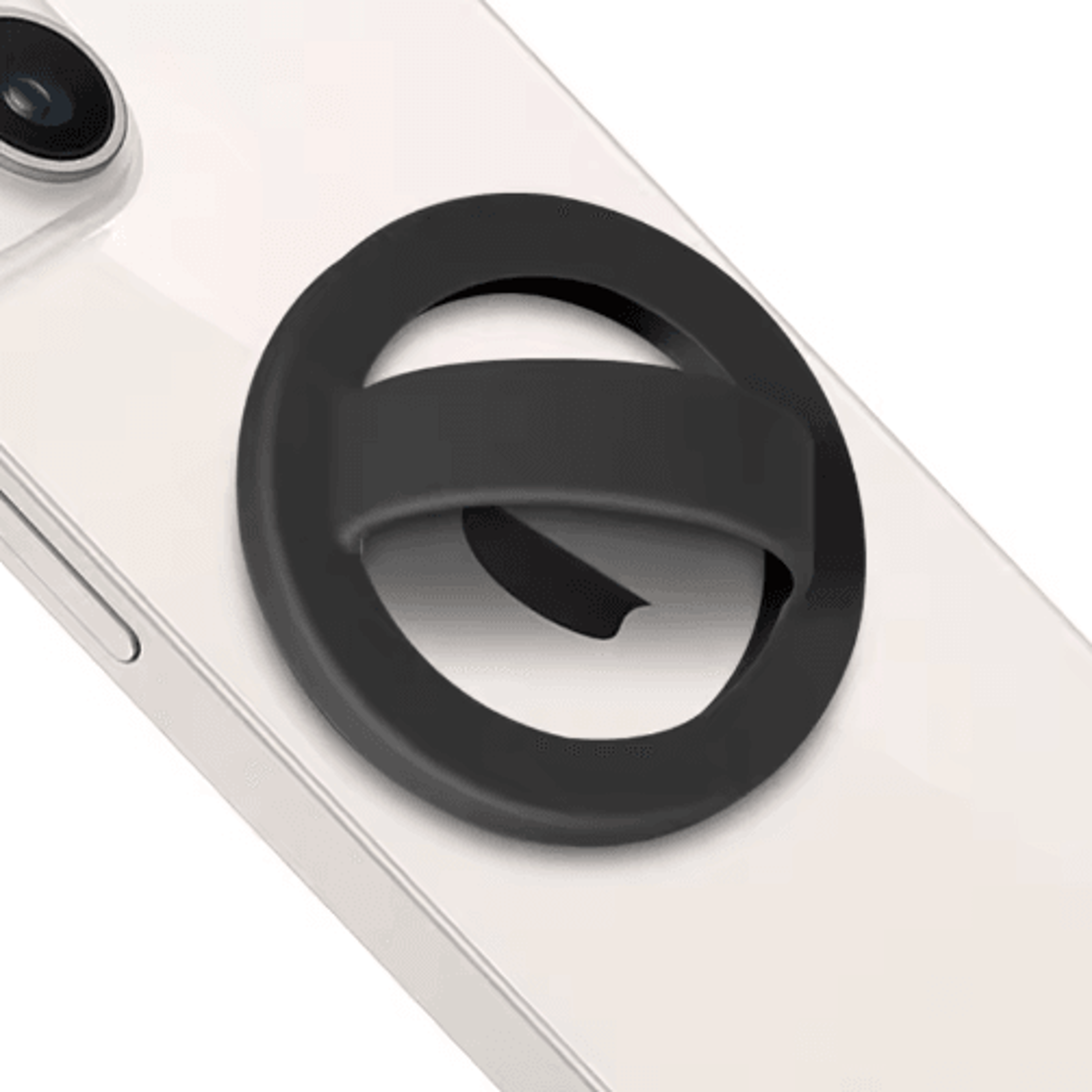 magsafe magnetic silicone finger strap – soft loop phone grip & stand
