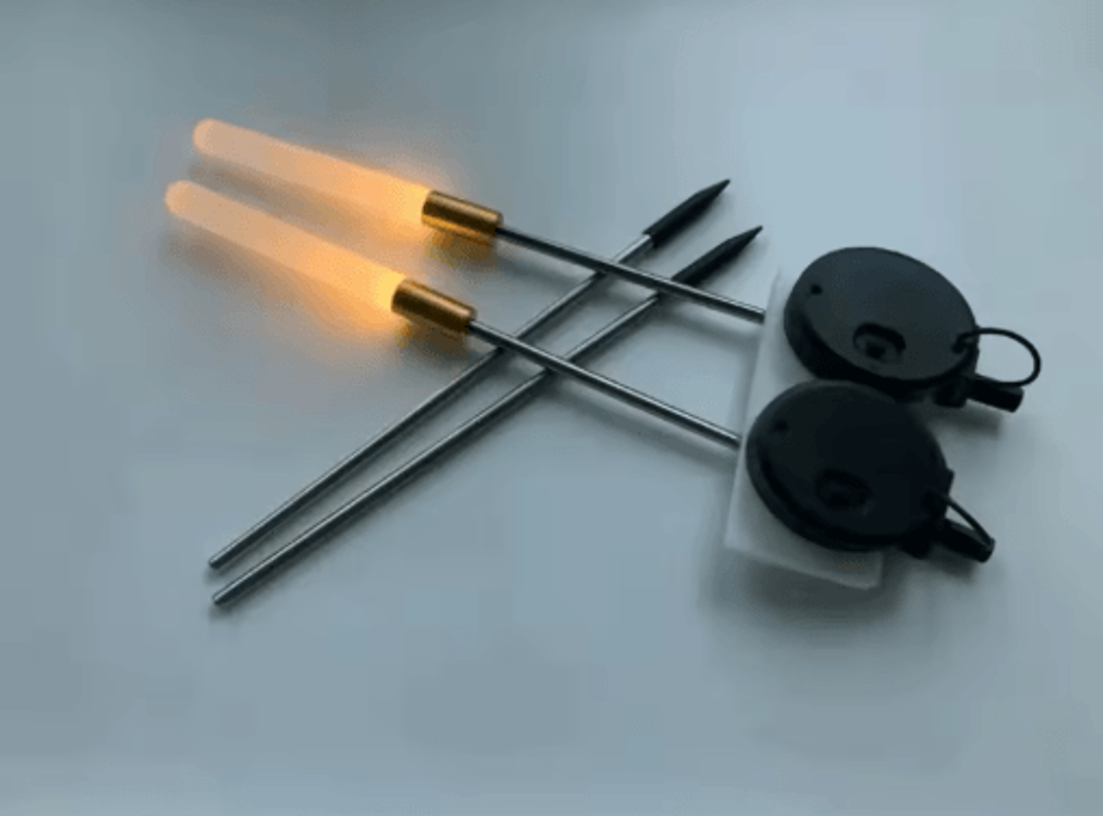 luminous solar reed garden lights – waterproof led decorative flower stake