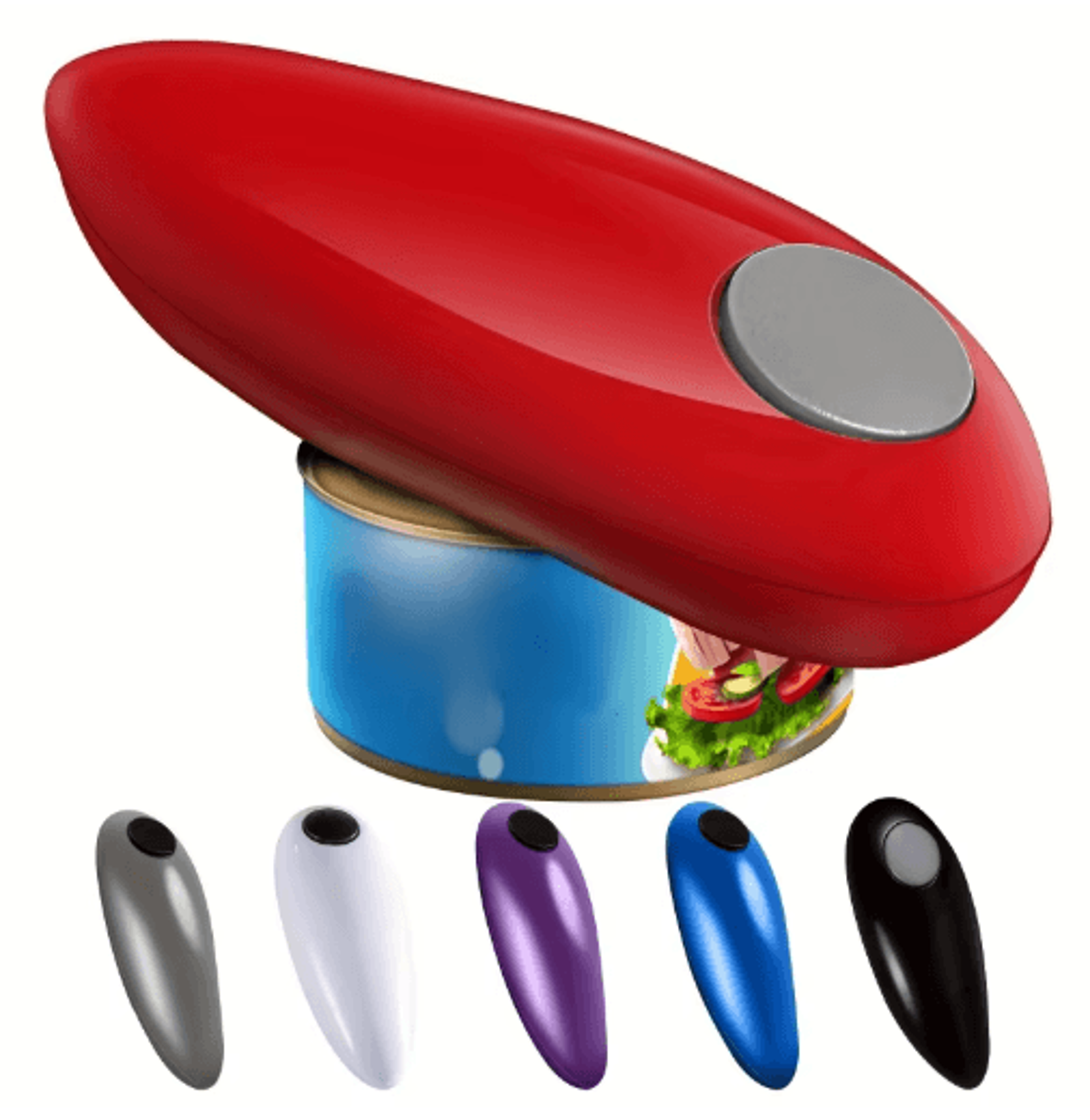automatic electric can & jar opener – hands-free kitchen tool