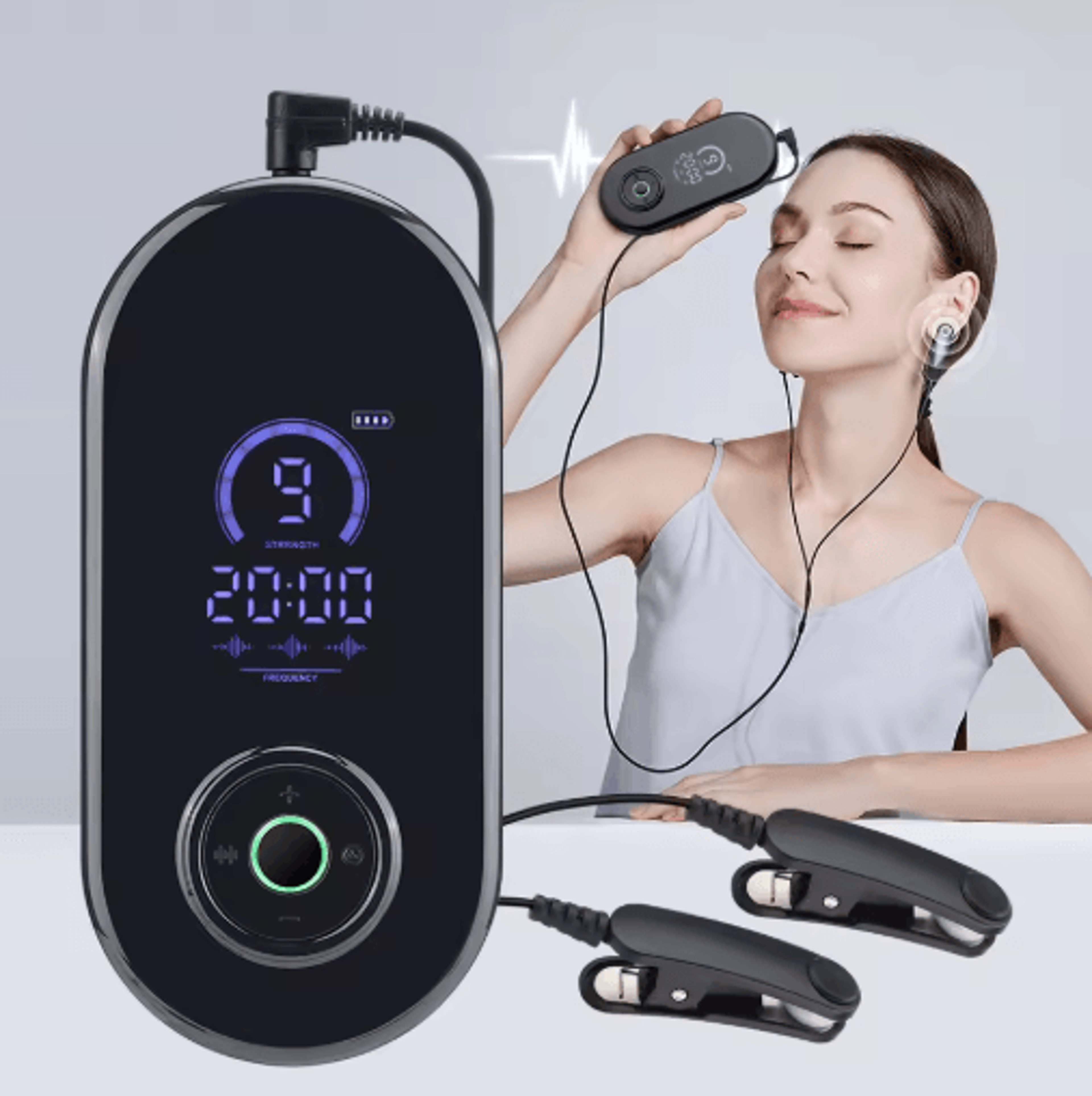 ces ear clip sleep aid device for relaxation & better rest