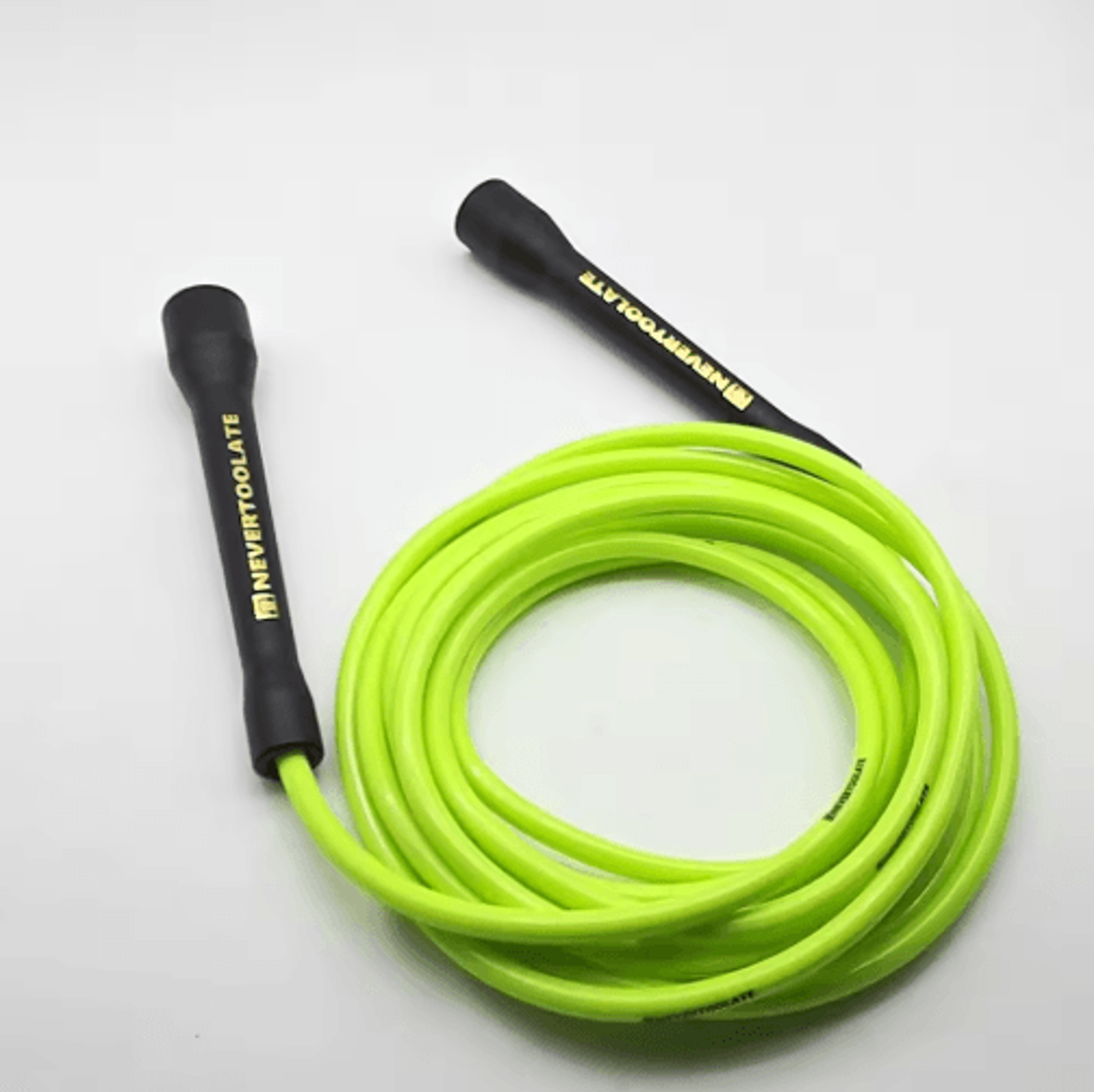 nevertoolate boxing speed jump rope – pro boxing jump rope with pvc core