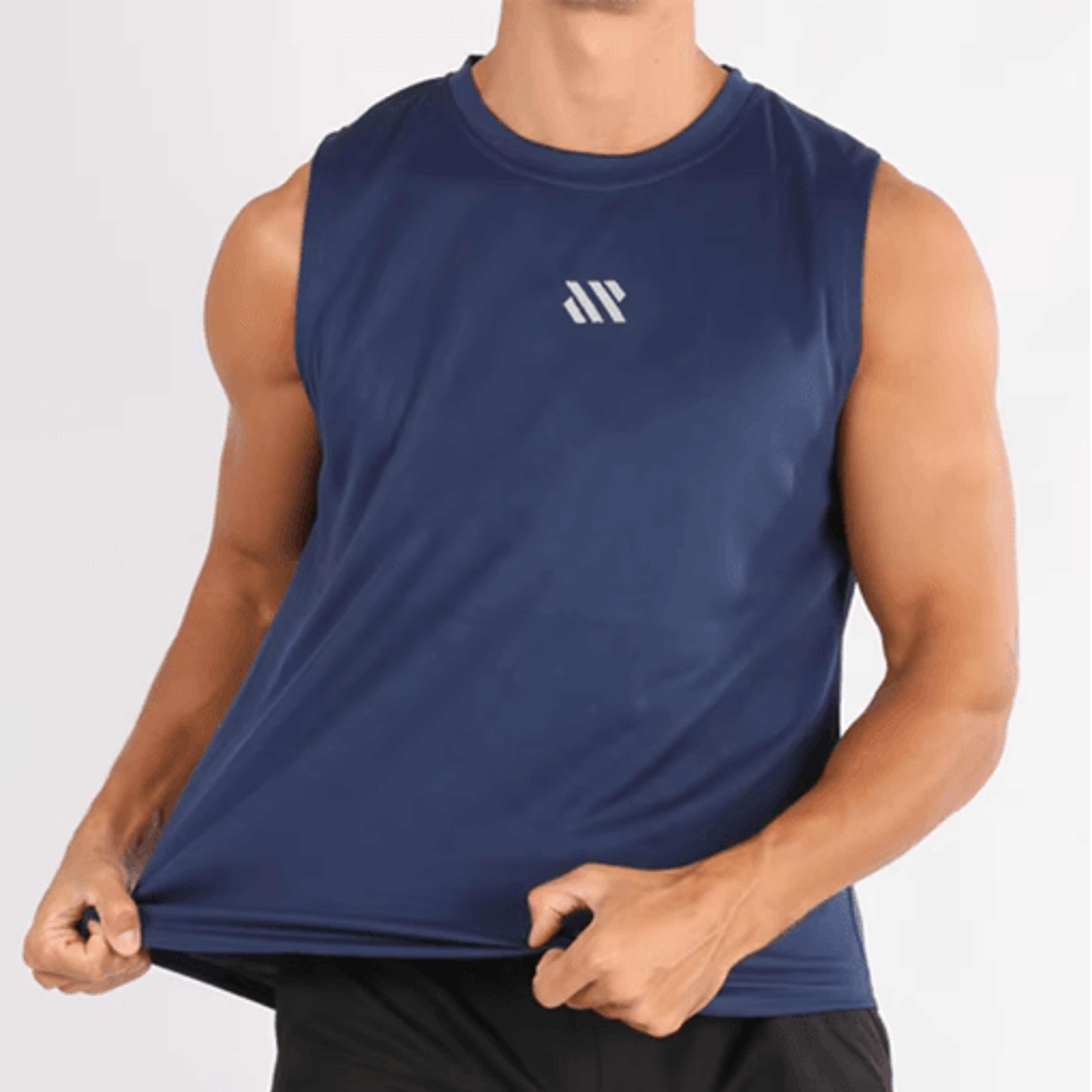 mens breathable mesh gym tank top quick dry fitness & running vest