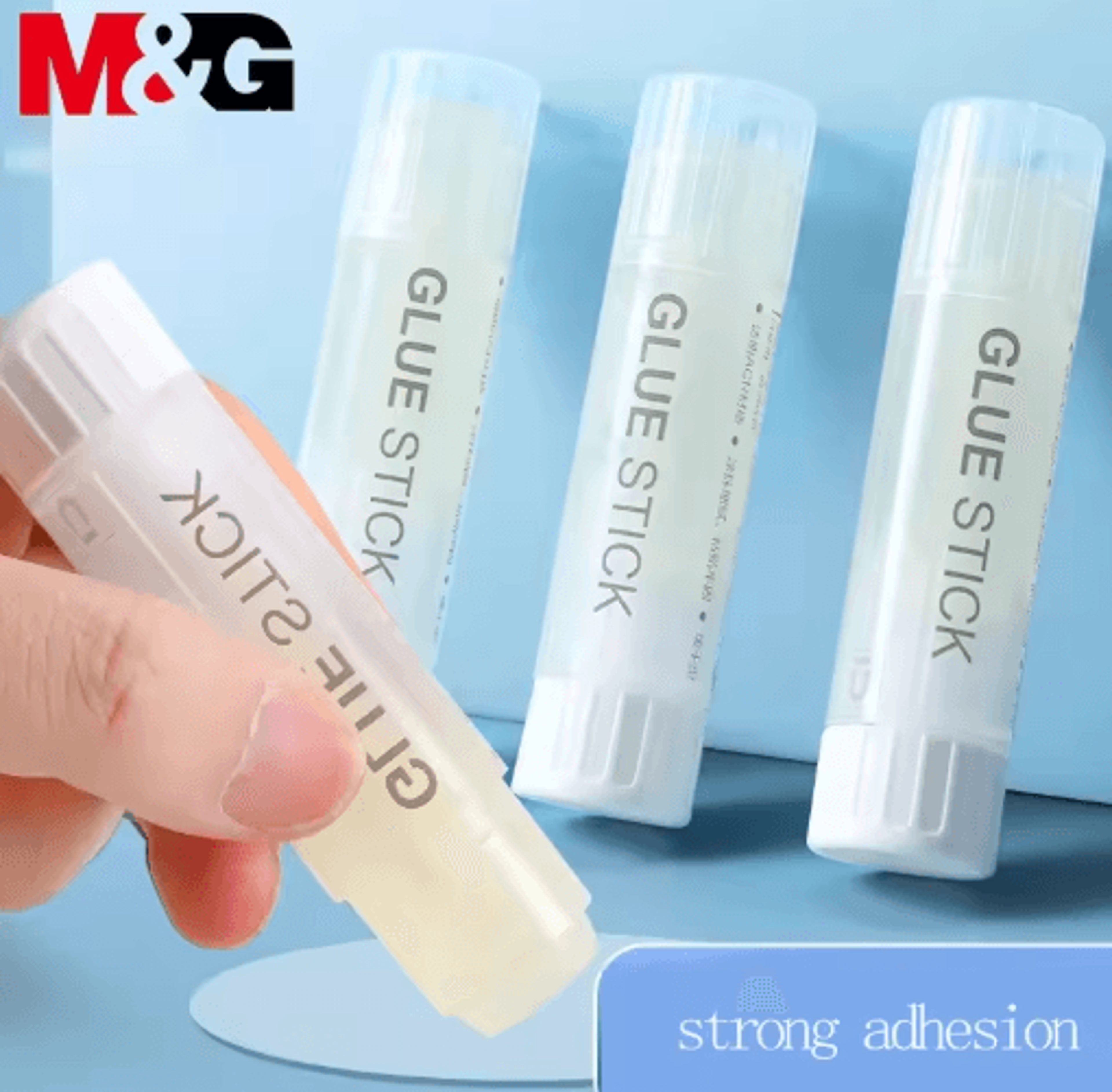 m&g strong glue stick 21g – non-toxic fast dry adhesive for school & office