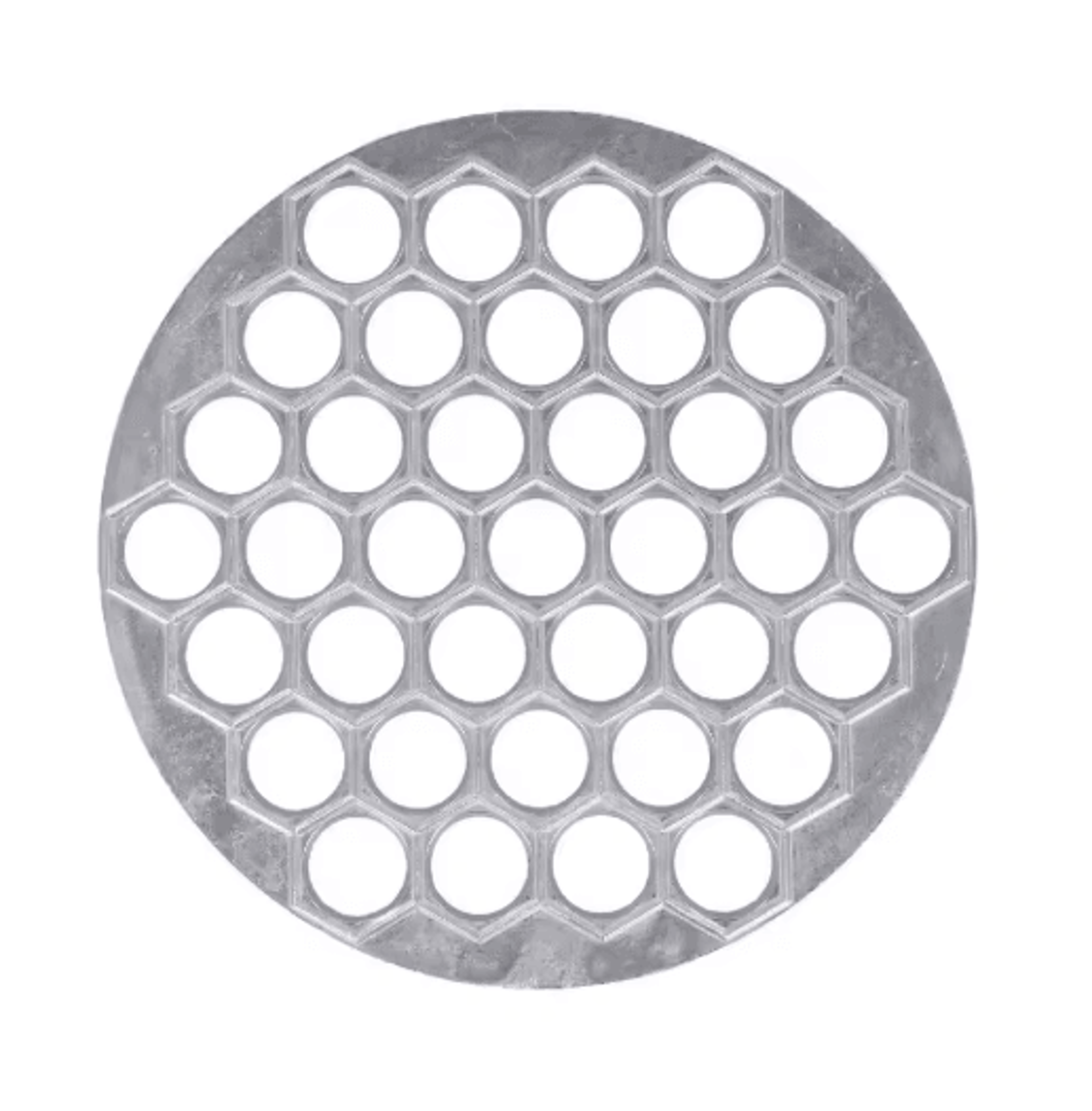 37 hole dumpling maker mold aluminum pelmeni & ravioli press tray