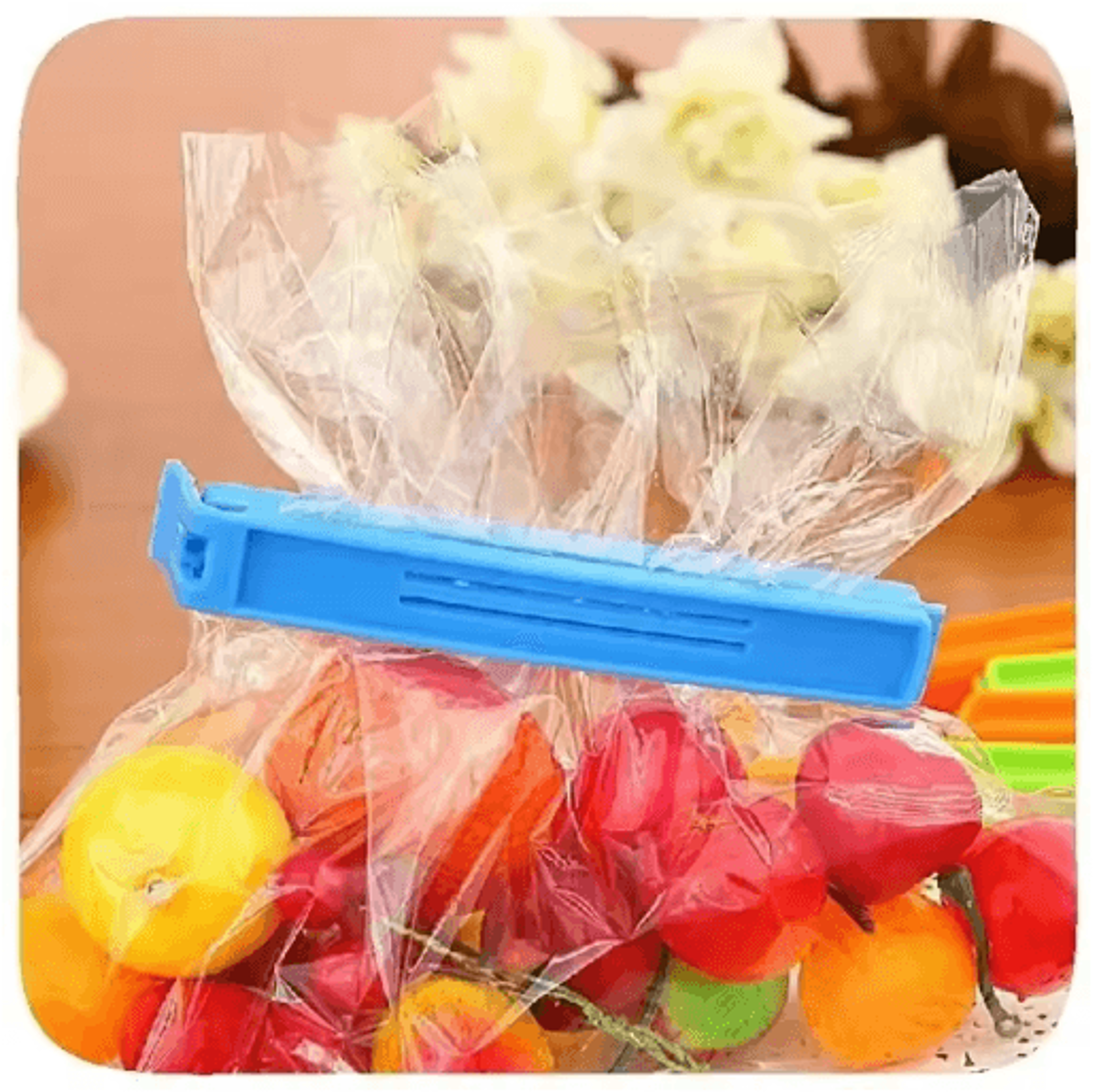 10/20pcs kitchen bag sealing clips set for fresh food storage