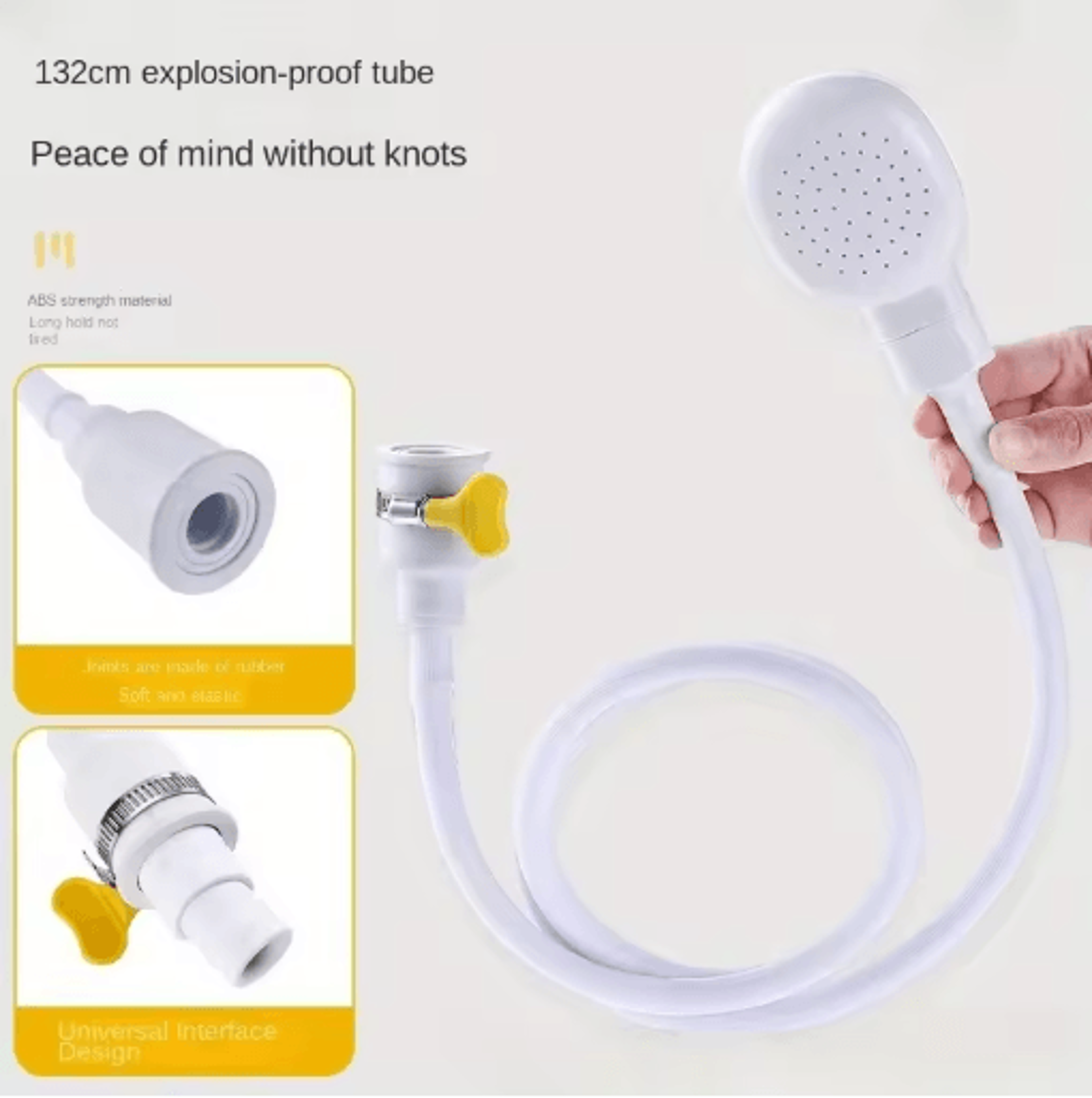 quick connect pet shower attachment for easy & stress free bathing