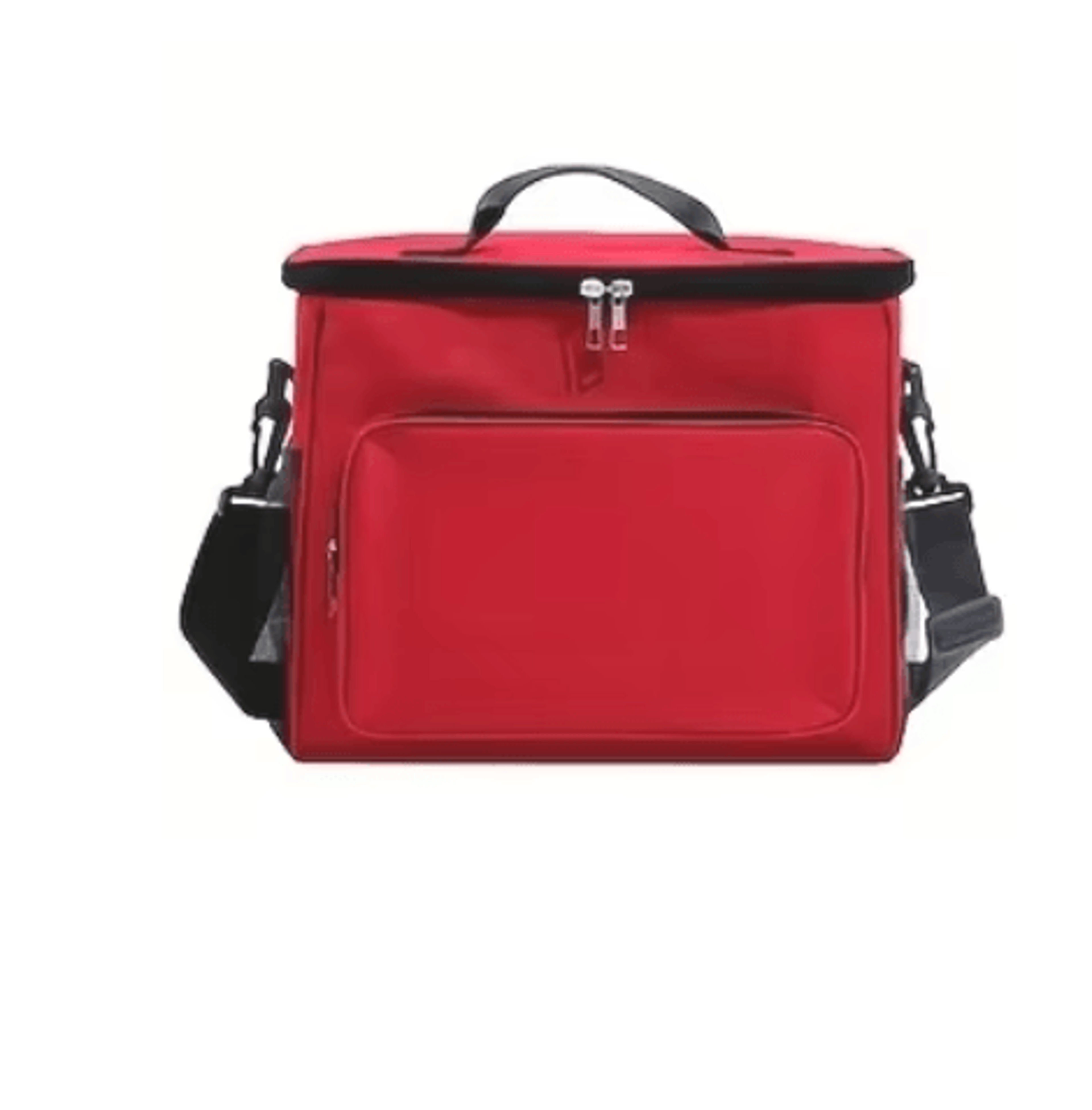 large insulated lunch bag reusable thermal lunch tote with adjustable shoulder strap
