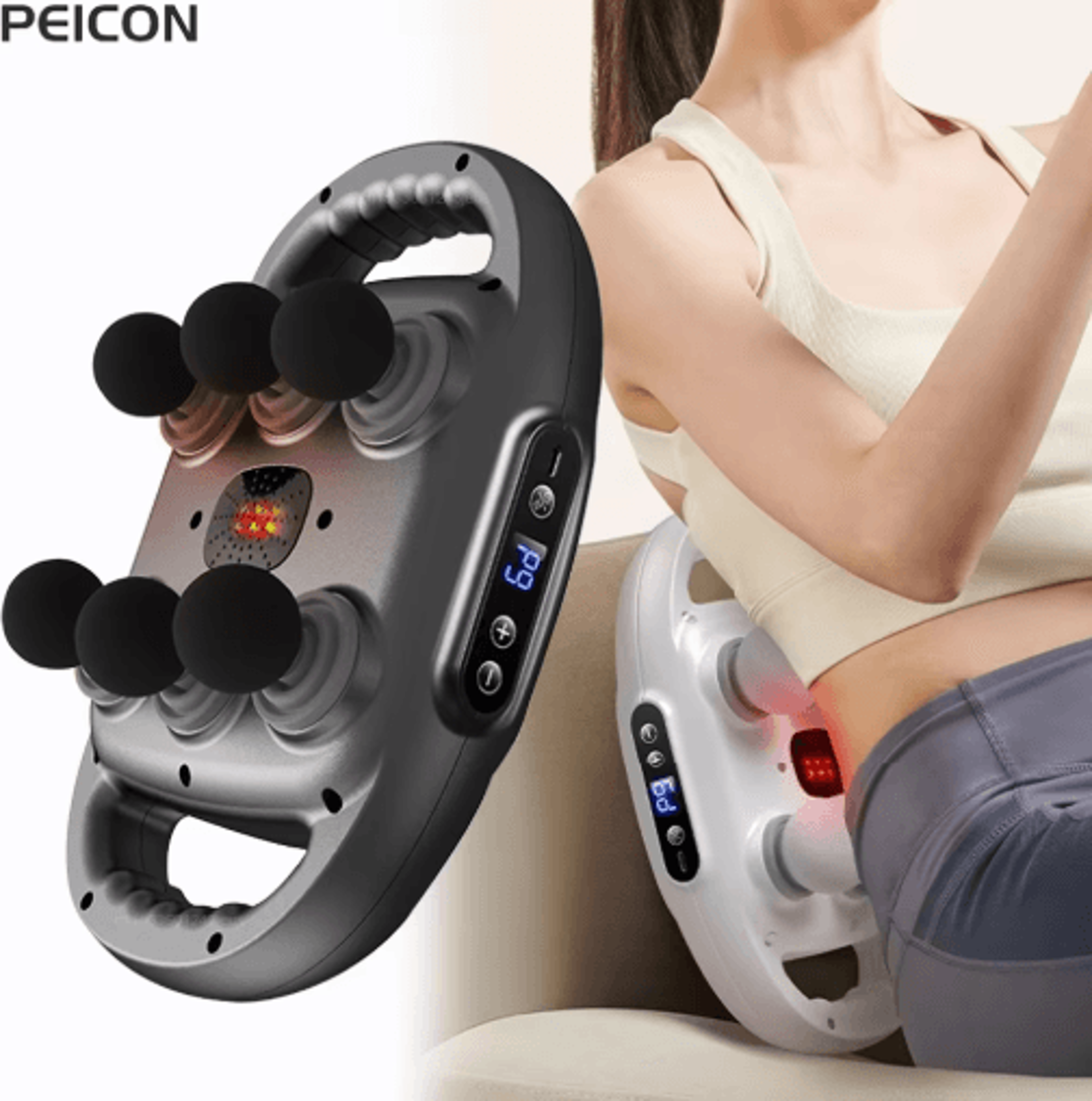 professional fascia massage gun for deep muscle recovery & pain relief