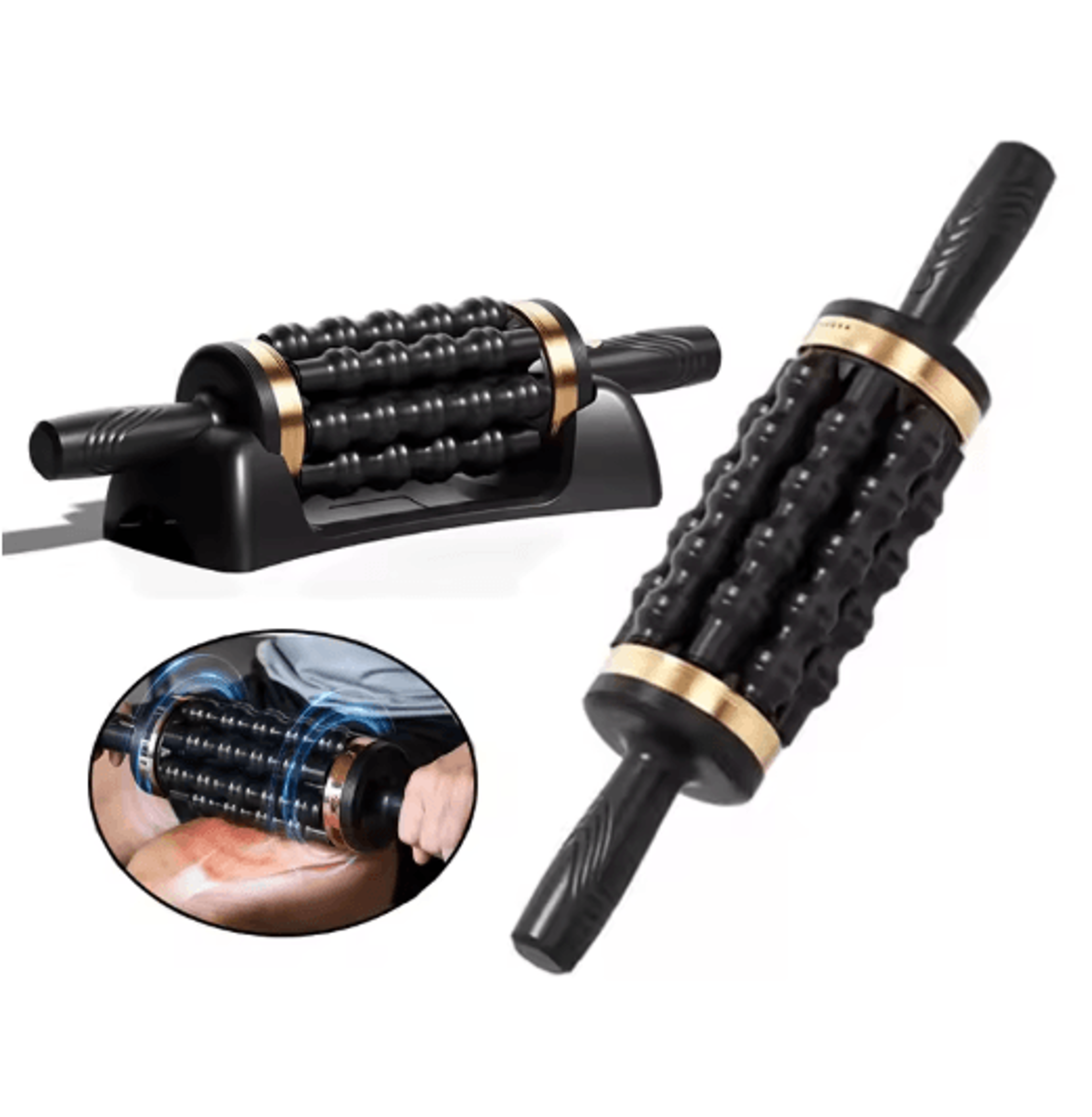 handheld percussive muscle roller massager deep tissue muscle massager for full body relief