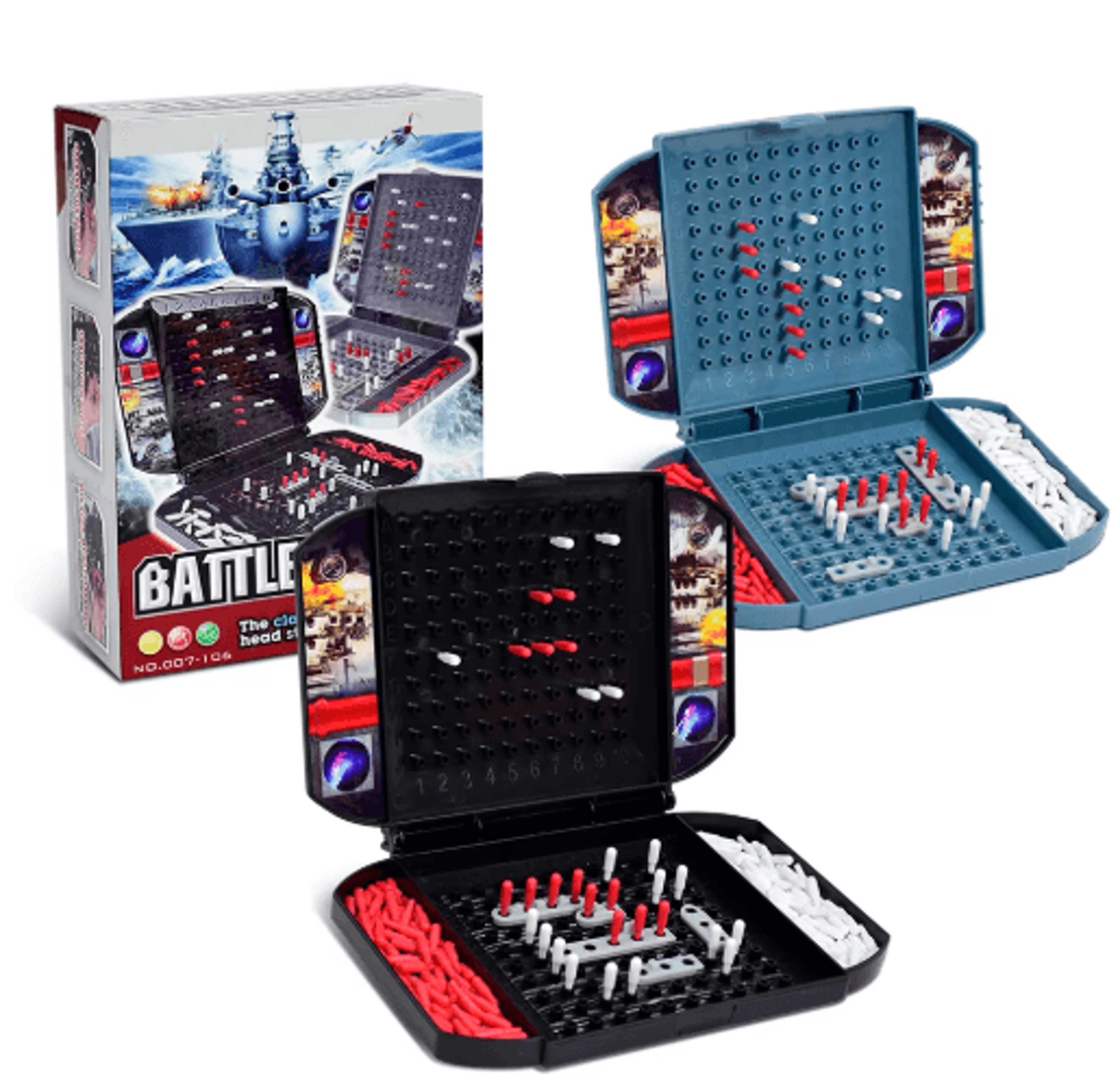 classic battleship board game – two player naval combat strategy game for kids