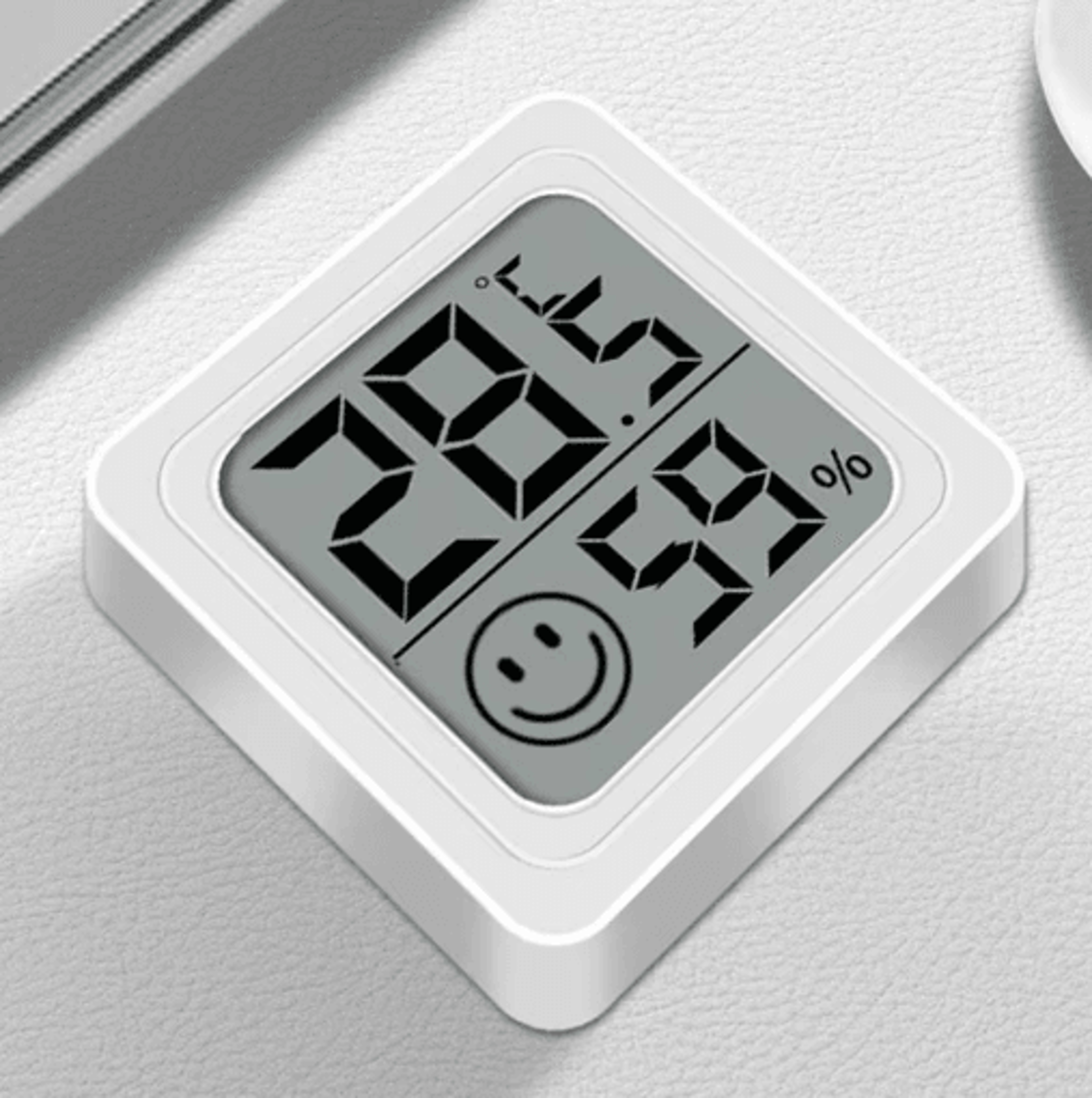 lcd digital thermometer hygrometer for accurate indoor temperature & humidity monitoring