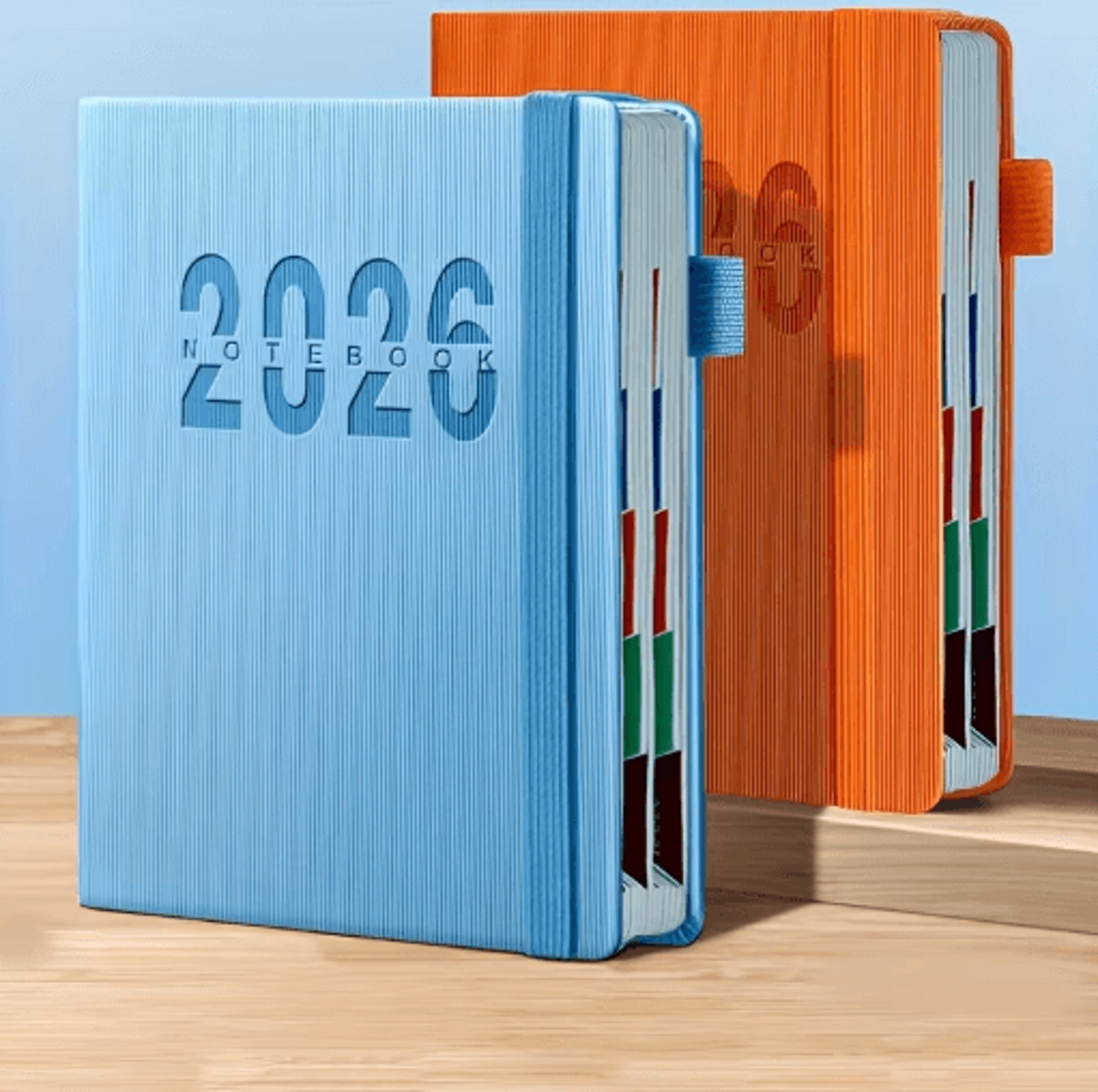 2026 daily planner notebook 365 day time management & productivity organizer 400 pages