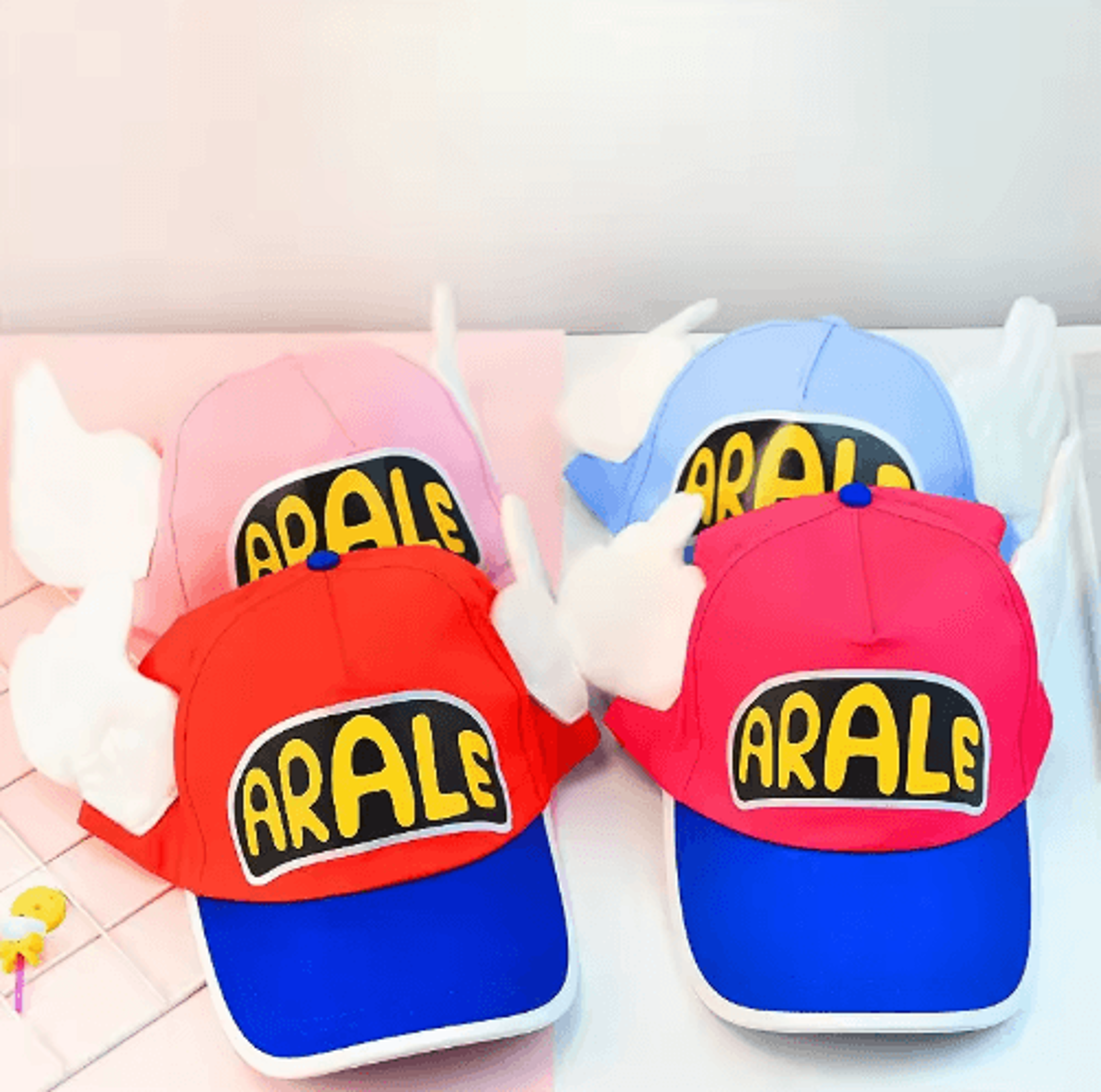 cartoon angel wing baseball cap – adjustable unisex outdoor sun hat