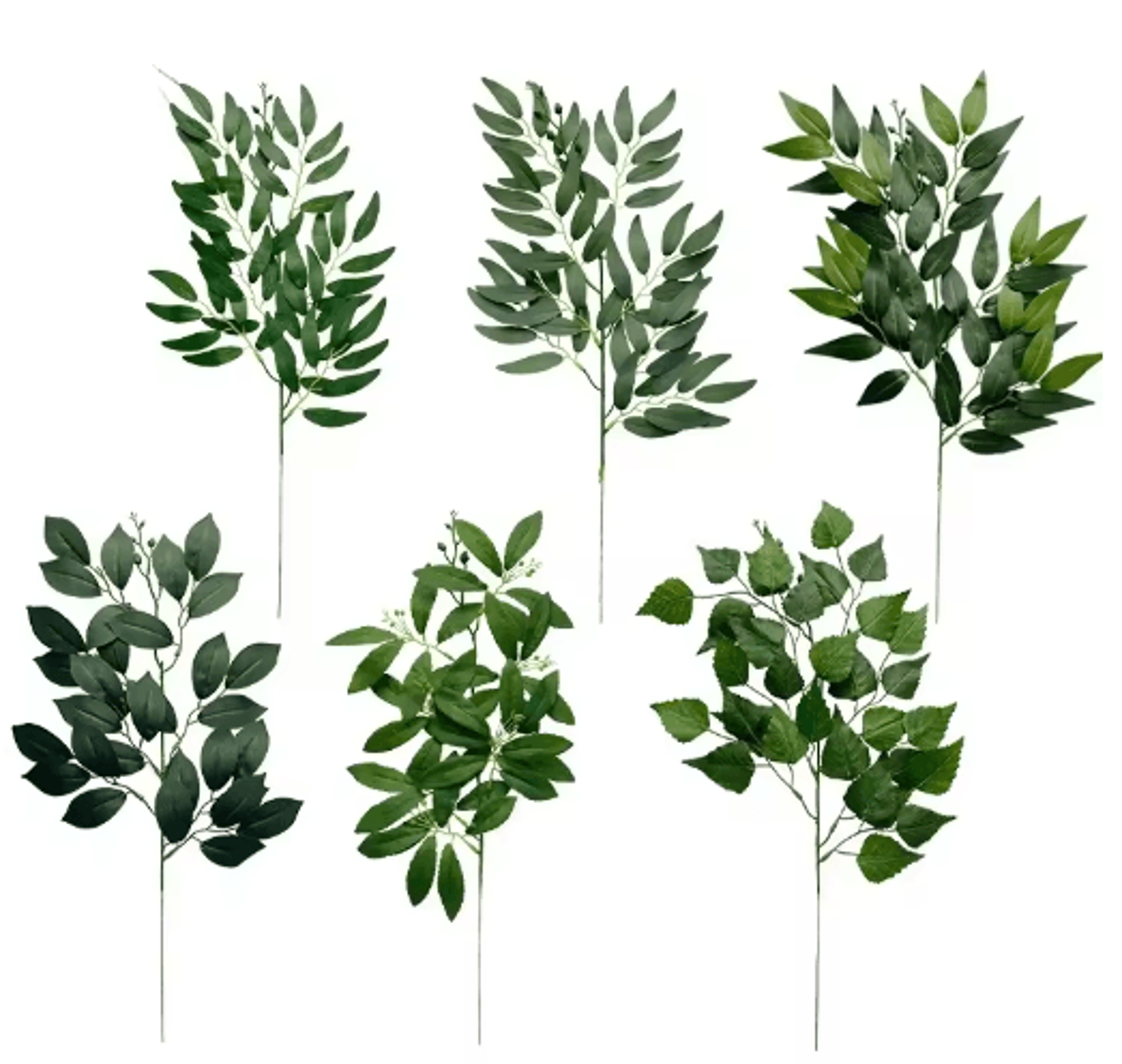 artificial eucalyptus greenery arrangement – realistic fake plant decor for home & weddings