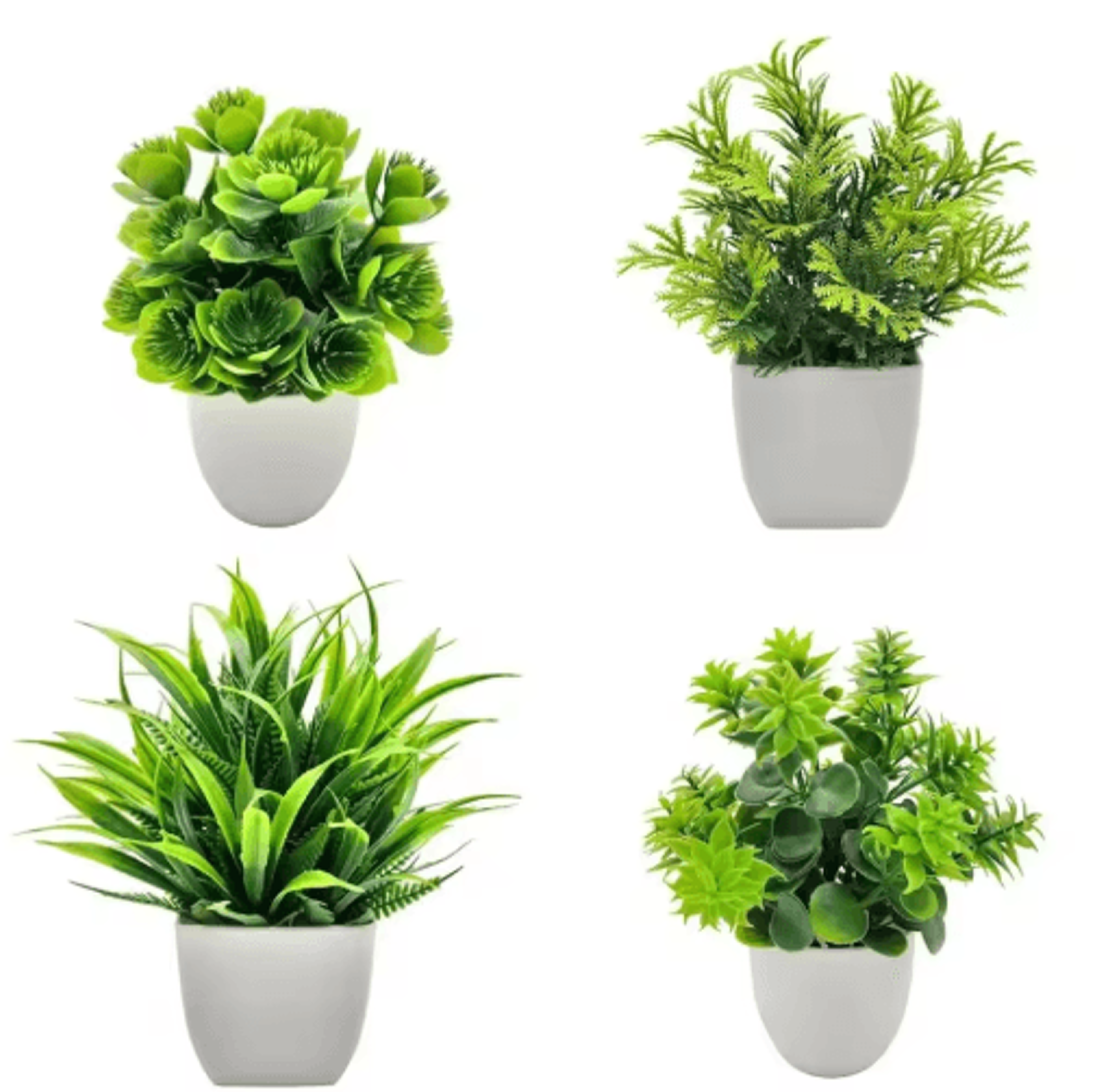 artificial potted flowers – mini bonsai table decor for home & desk styling