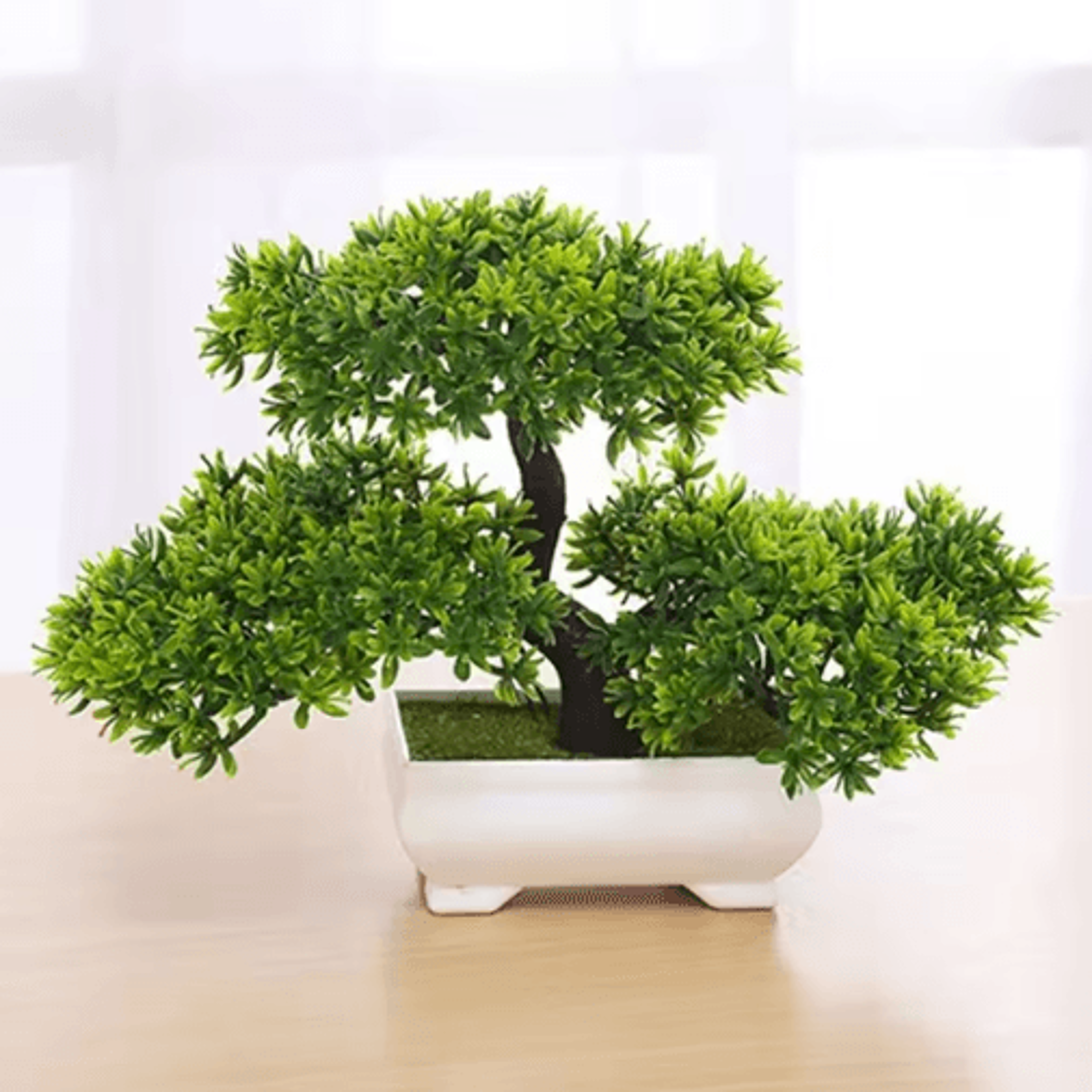 mini artificial bonsai plant decorative fake tree for home & table decor