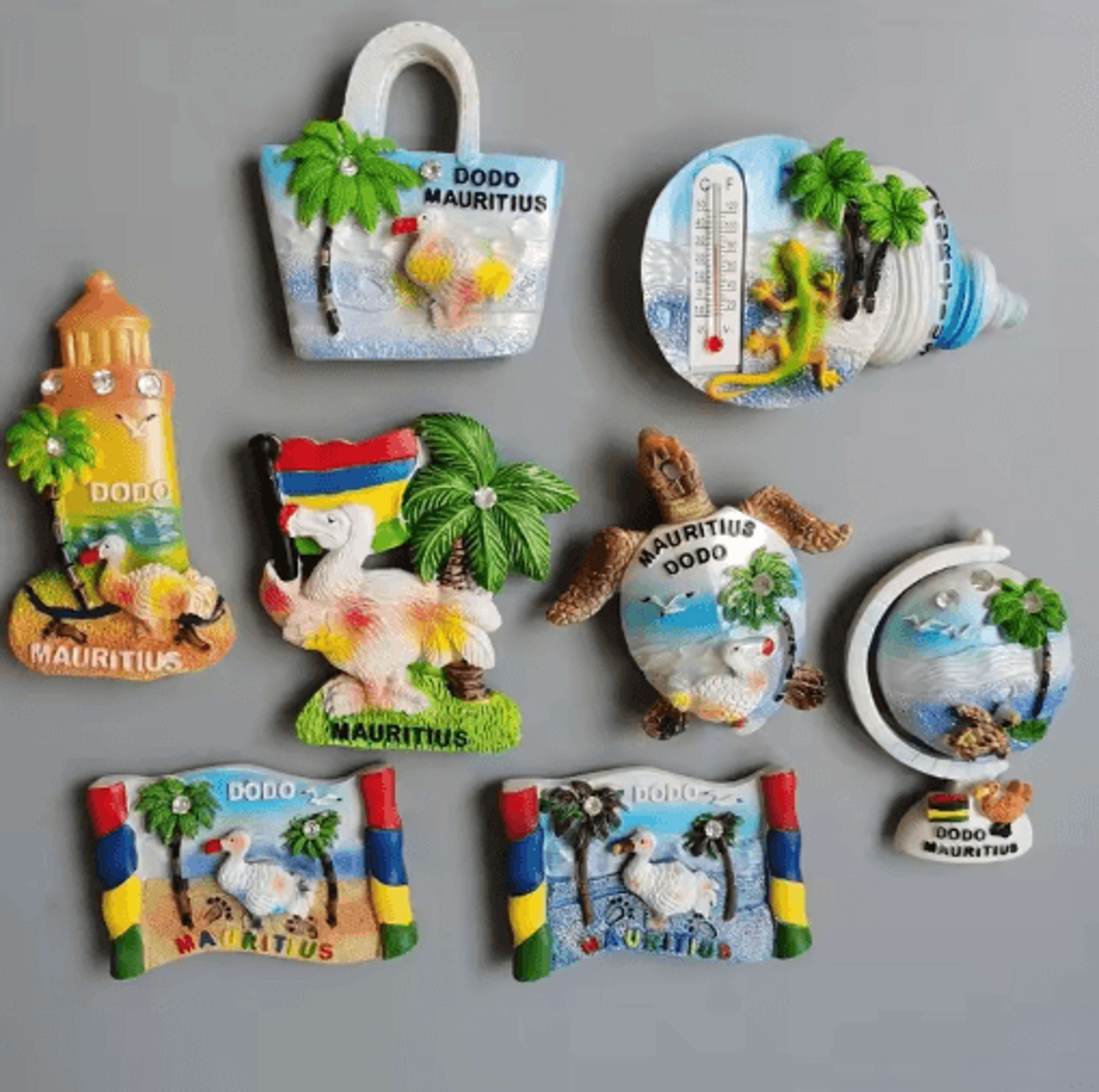 mauritius dodo fridge magnet – travel souvenir collectible decor