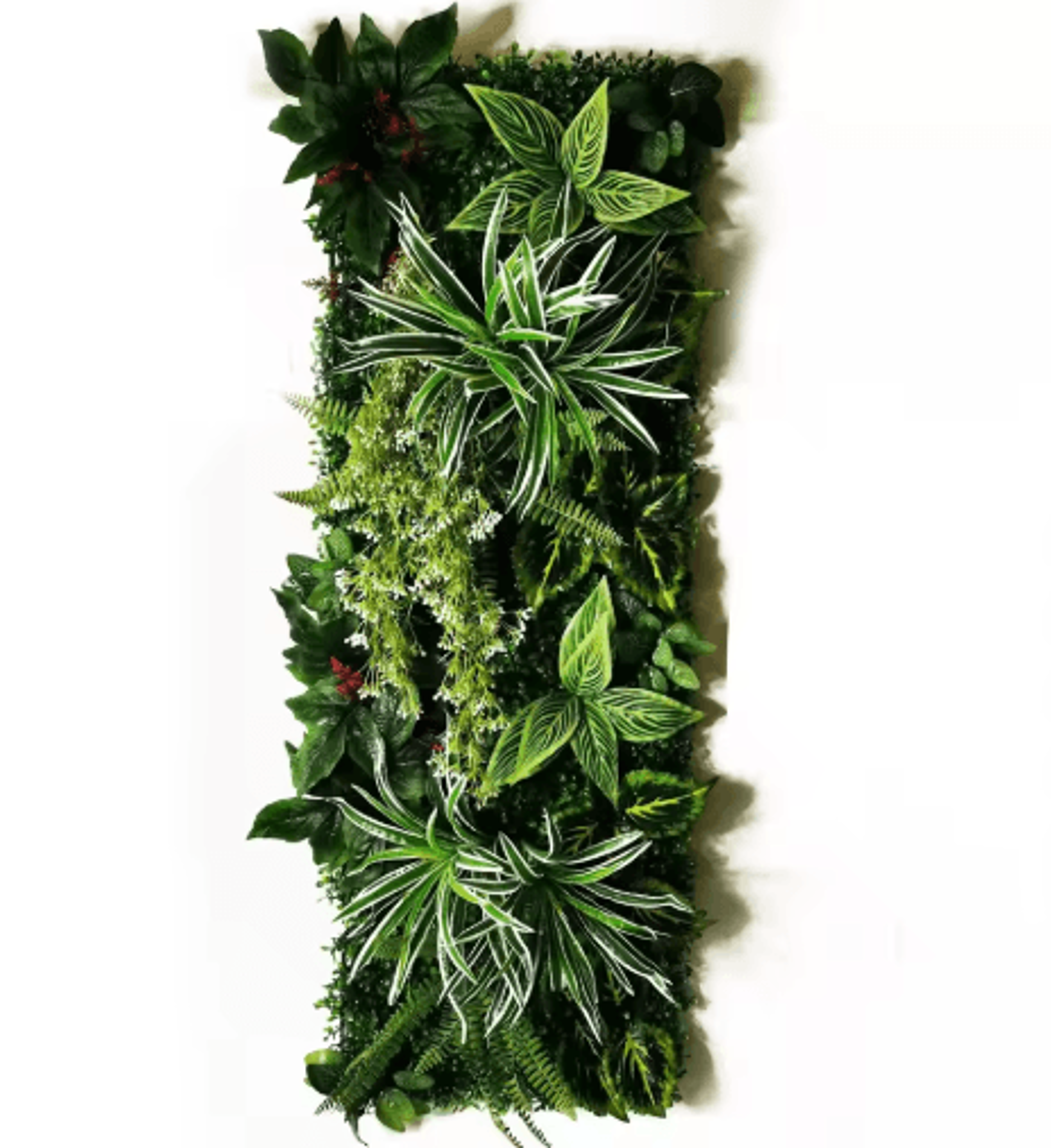 40by120cm artificial plant wall panel – green backdrop for weddings & home decor