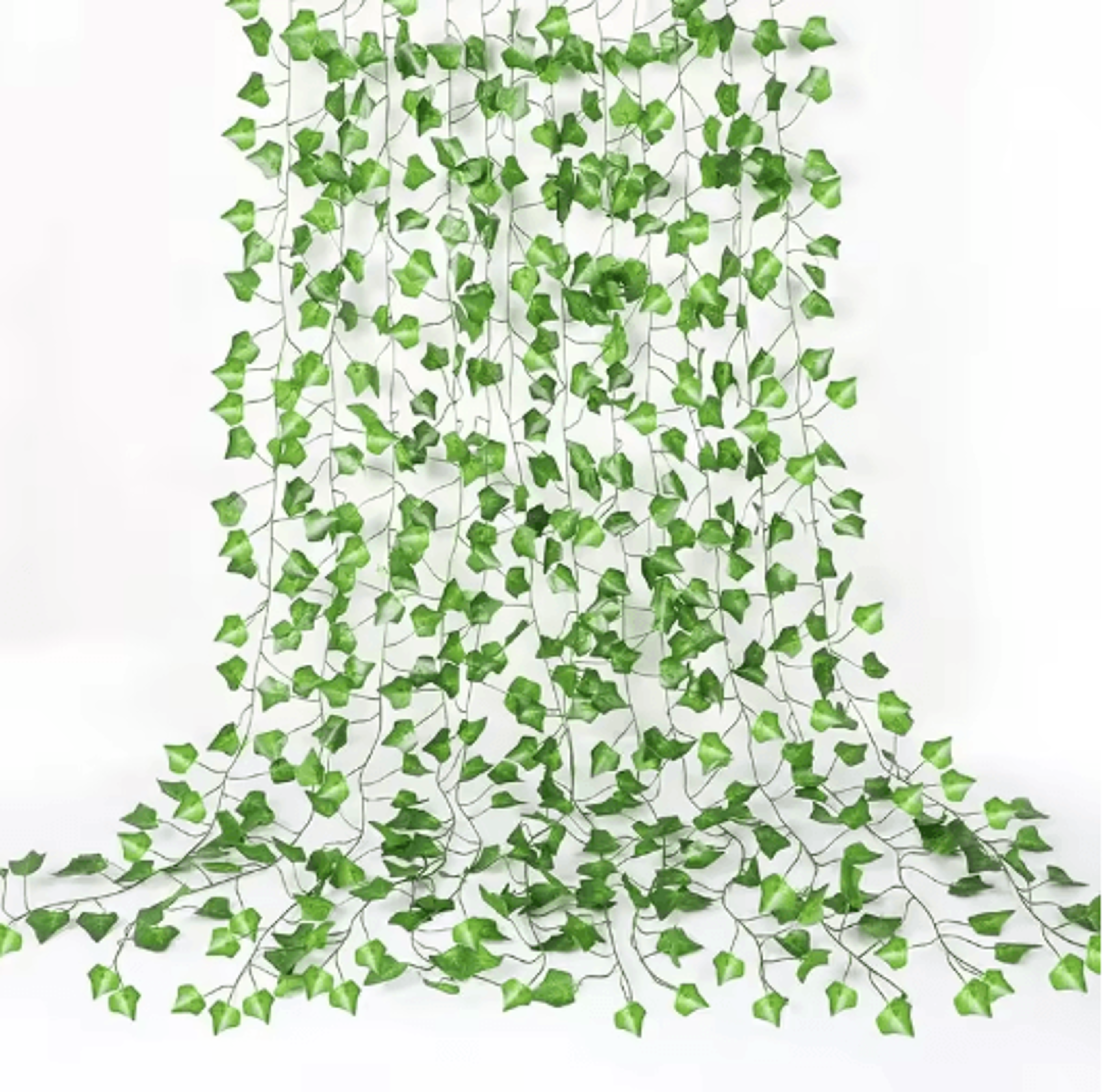 lush ivy leaf garland artificial hanging vine plant for home & garden decor