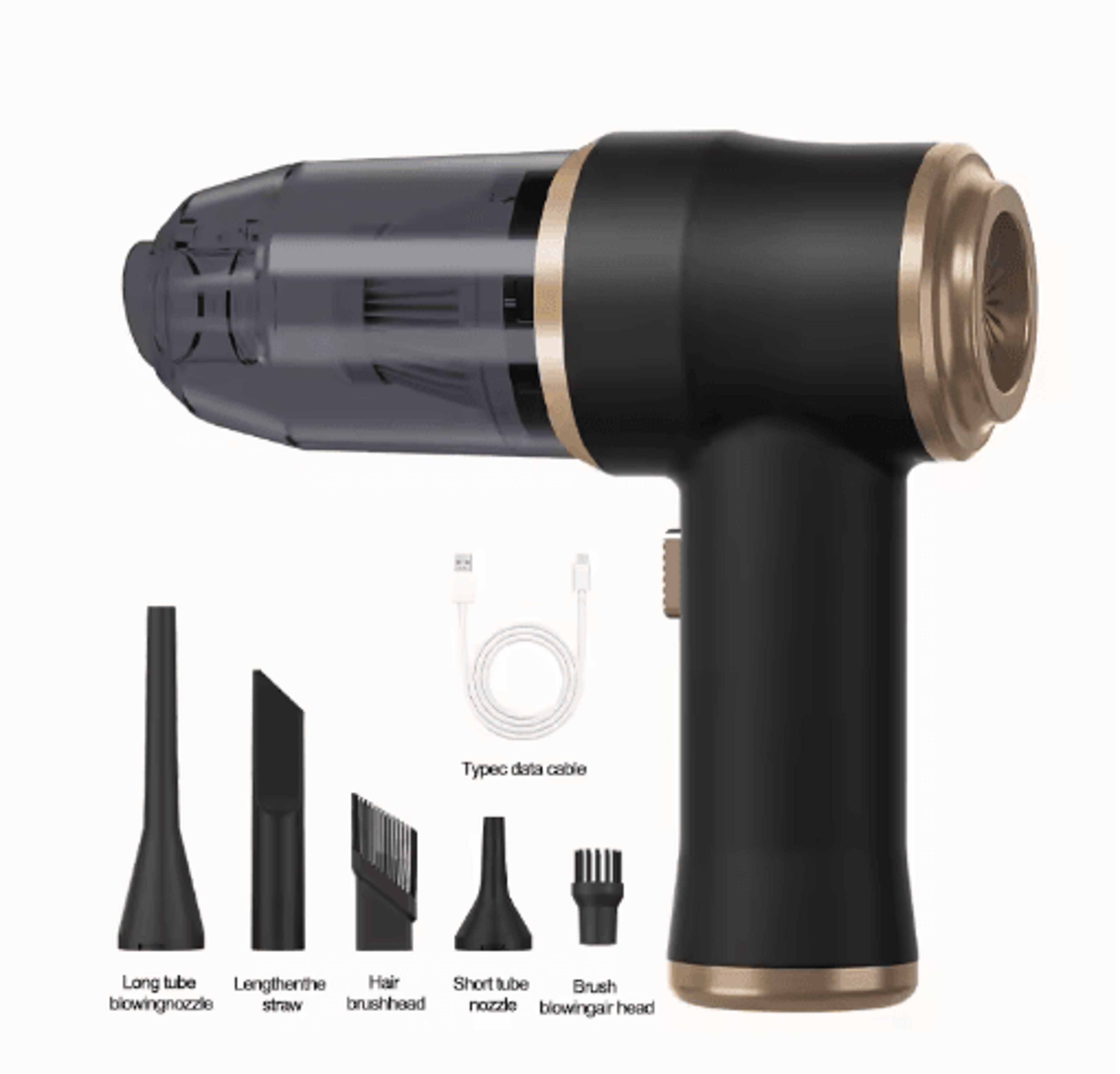 portable cordless car vacuum cleaner high power handheld cleaner for home & car