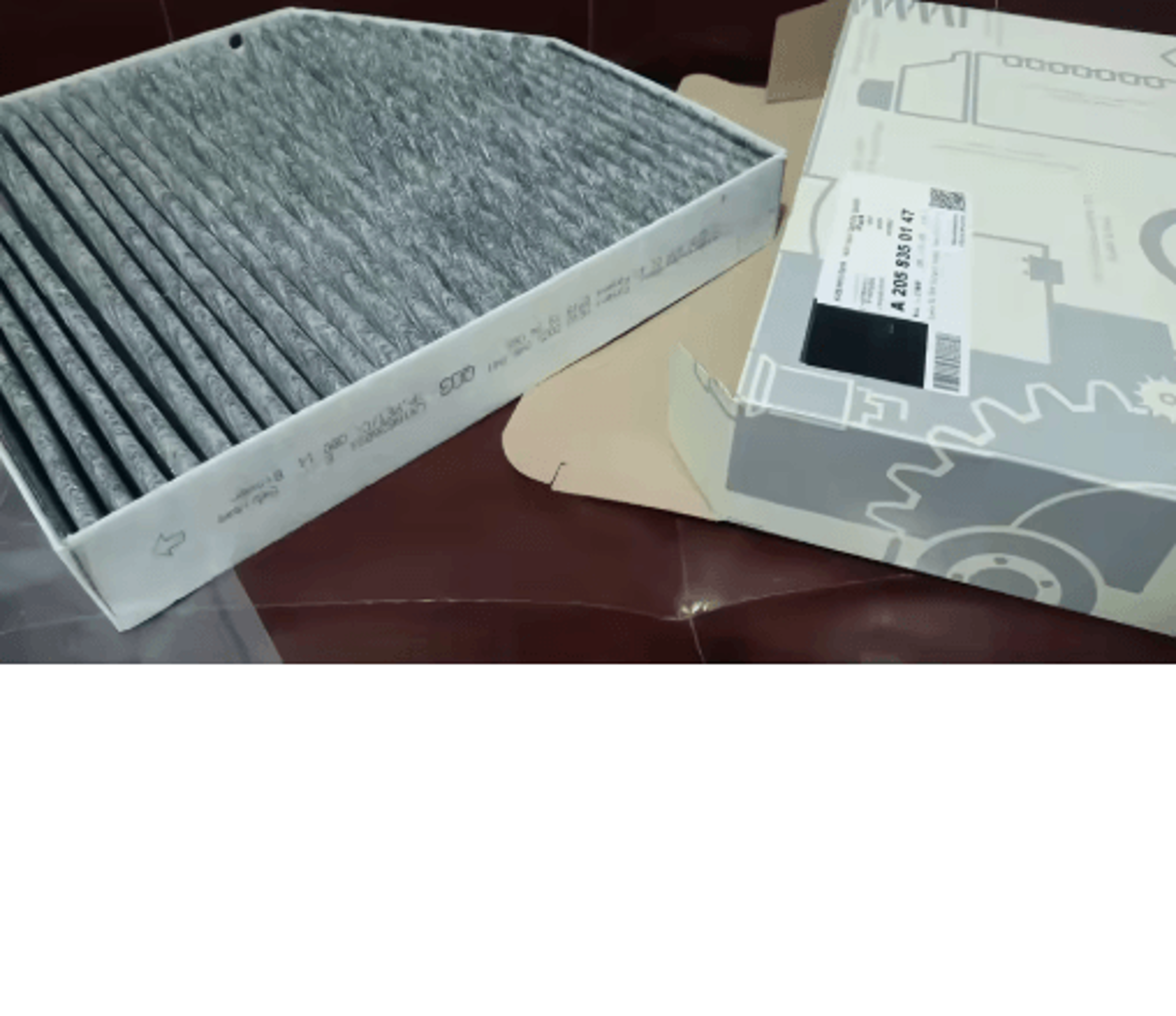 premium mercedes cabin air filter – high-efficiency hvac replacement for c, e & glc series (w205/w213/253)