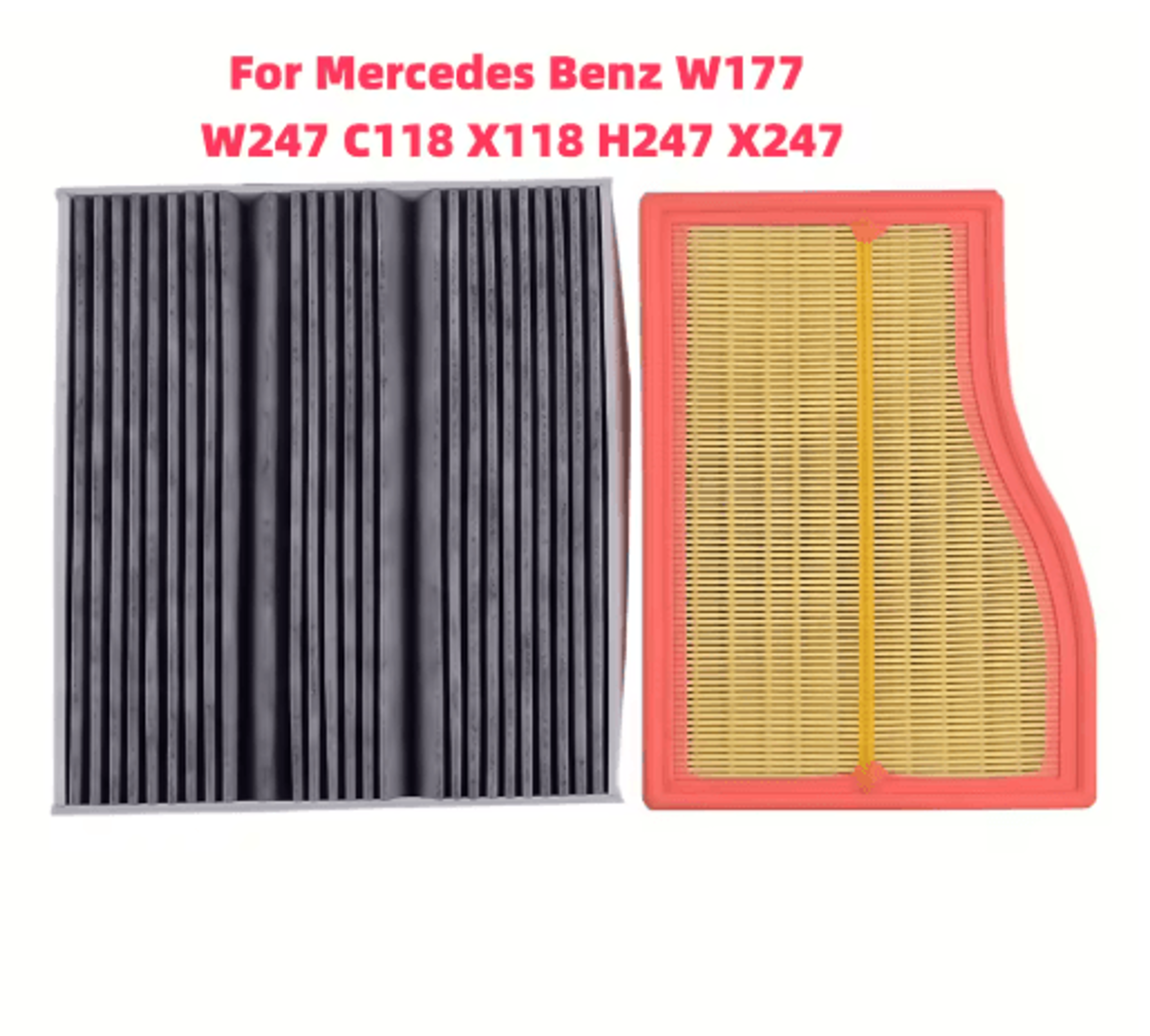 premium mercedes cabin air filter – hvac replacement for a, b, cla & gla class (2019–2024)