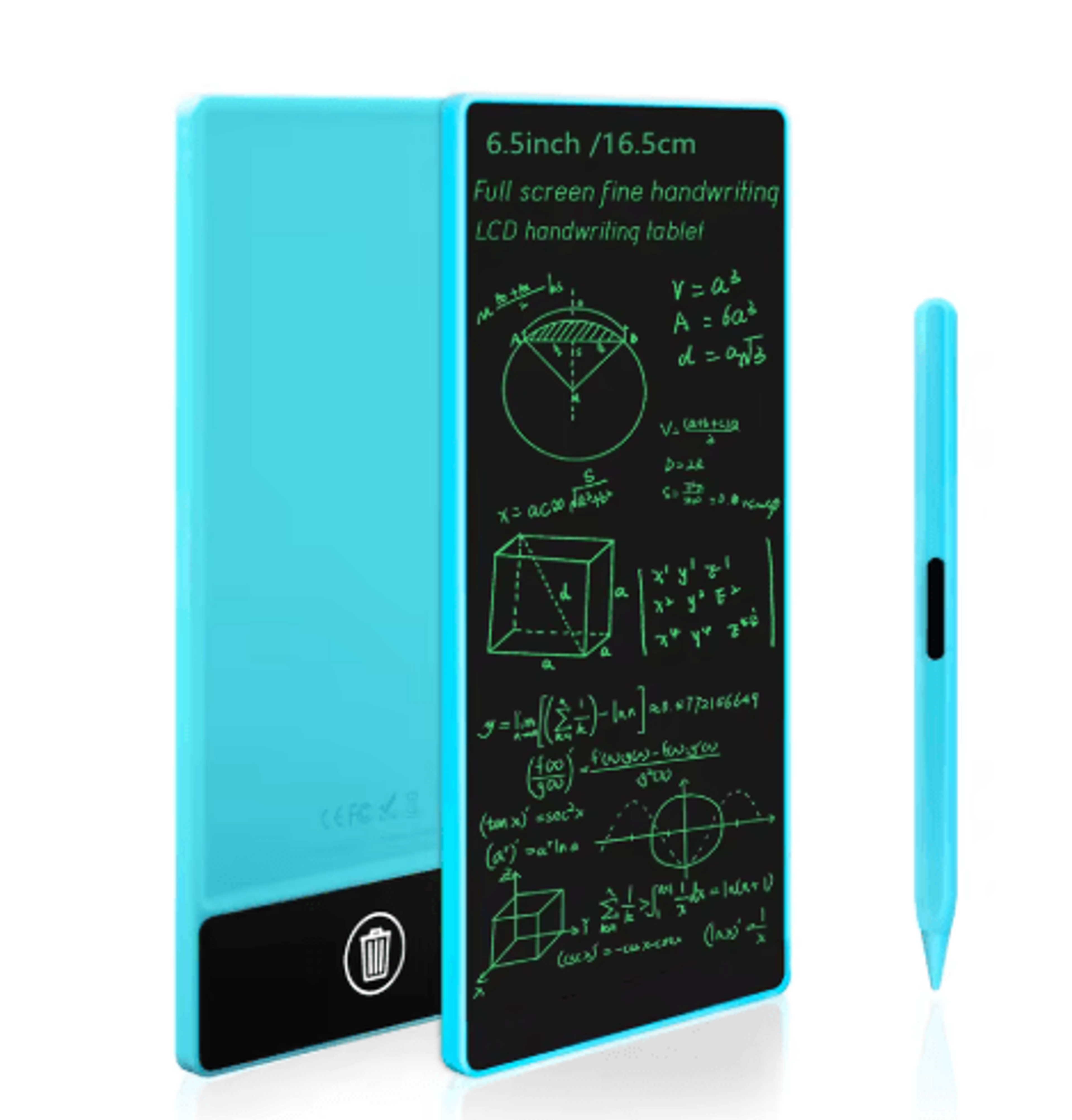 6.5 lcd writing tablet for kids reusable digital drawing board & electronic doodle pad
