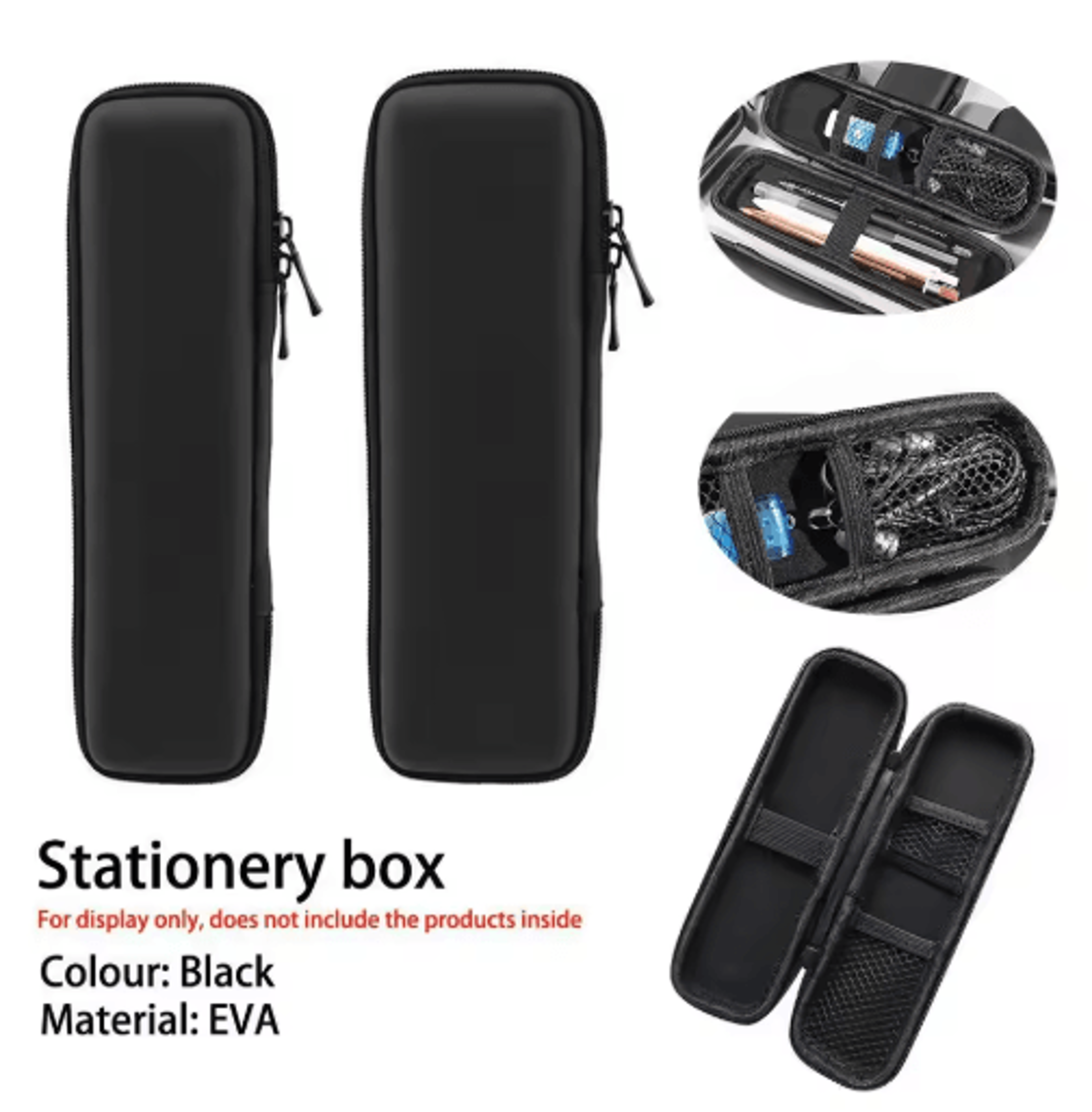 eva hard shell pencil & accessories organizer case