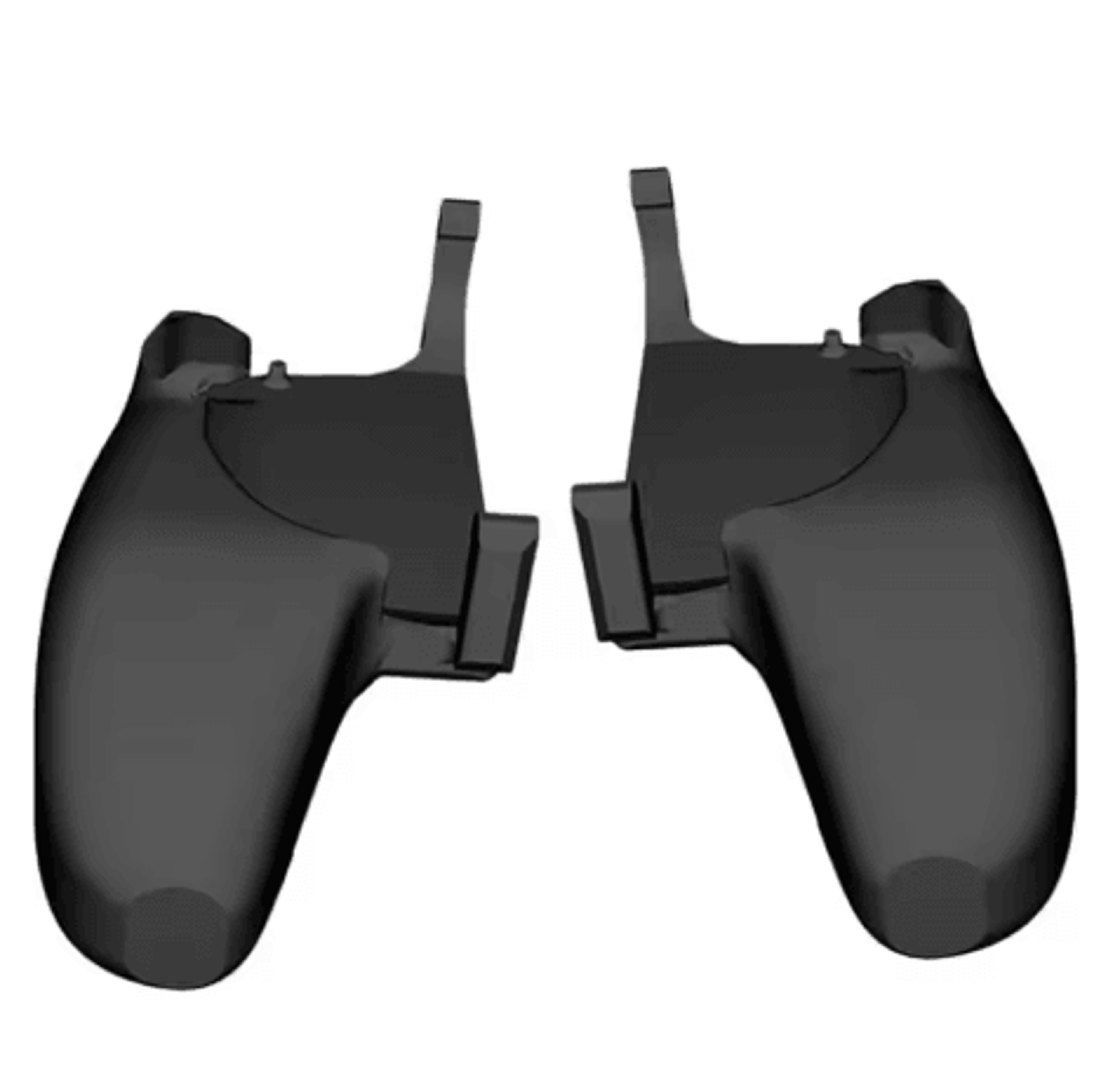detachable comfort grip for trimui smart pro handheld console