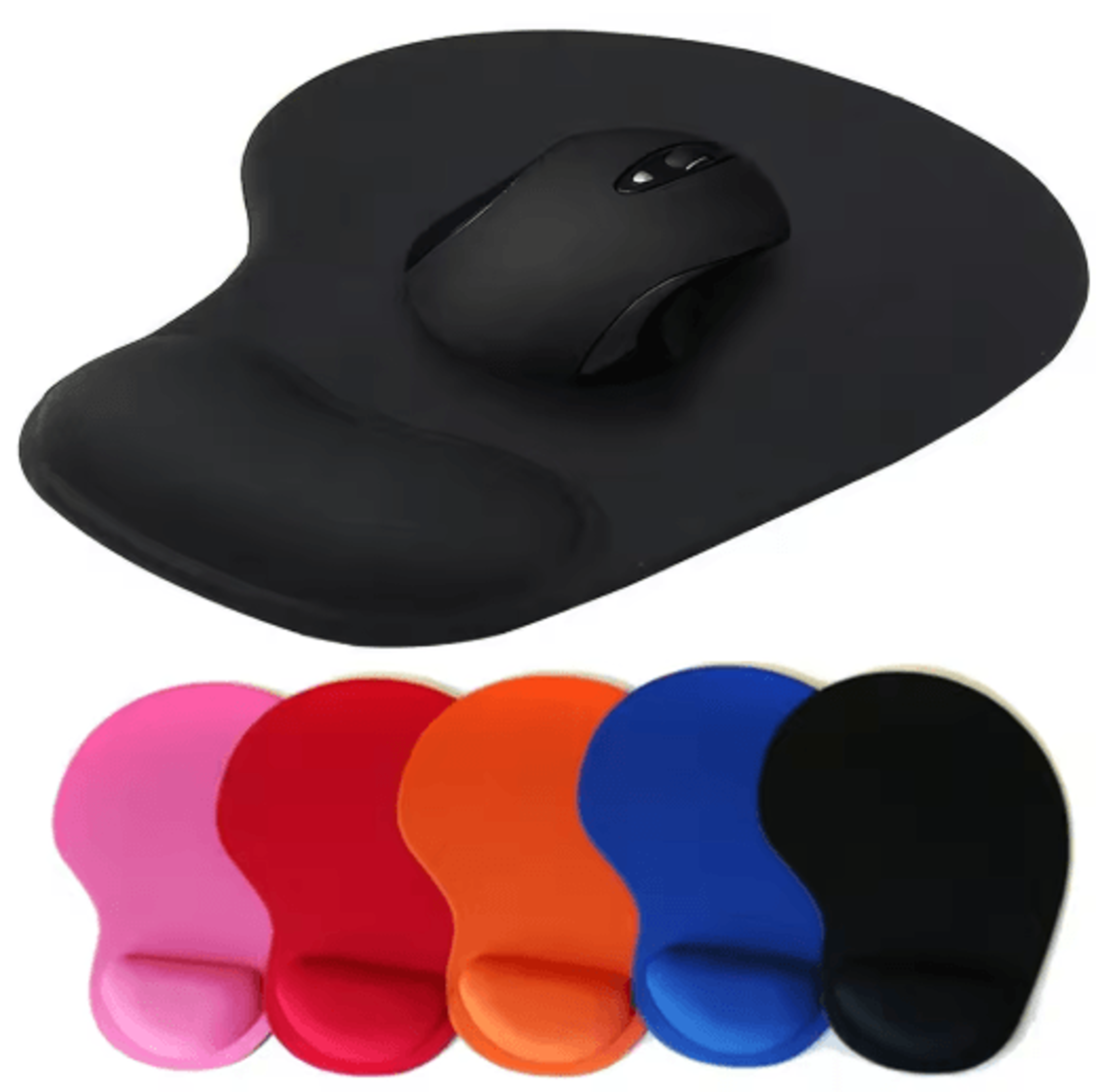 ergonomic wrist support mouse pad for pc & laptop use