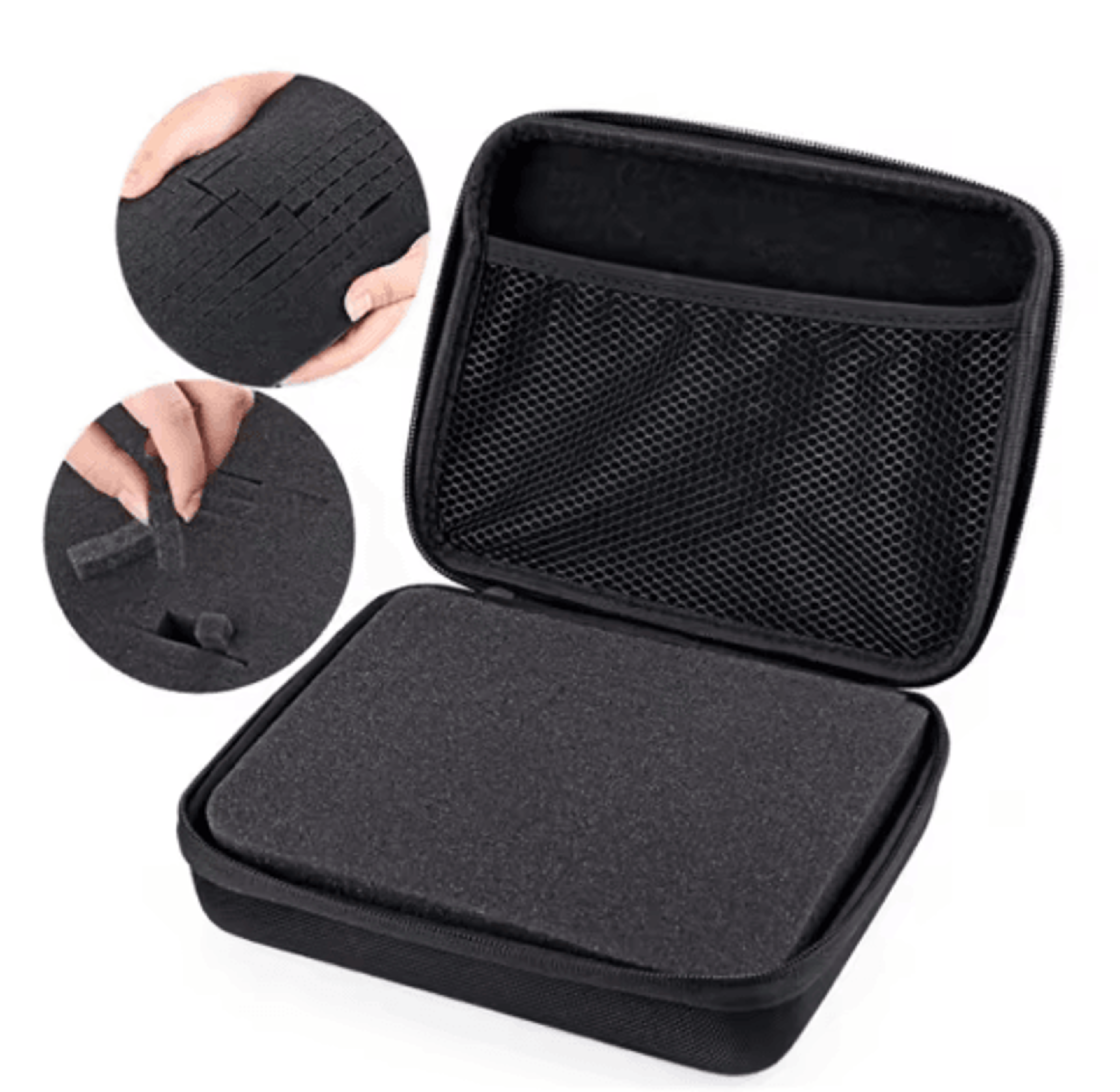 shockproof travel storage case for gopro & action cameras