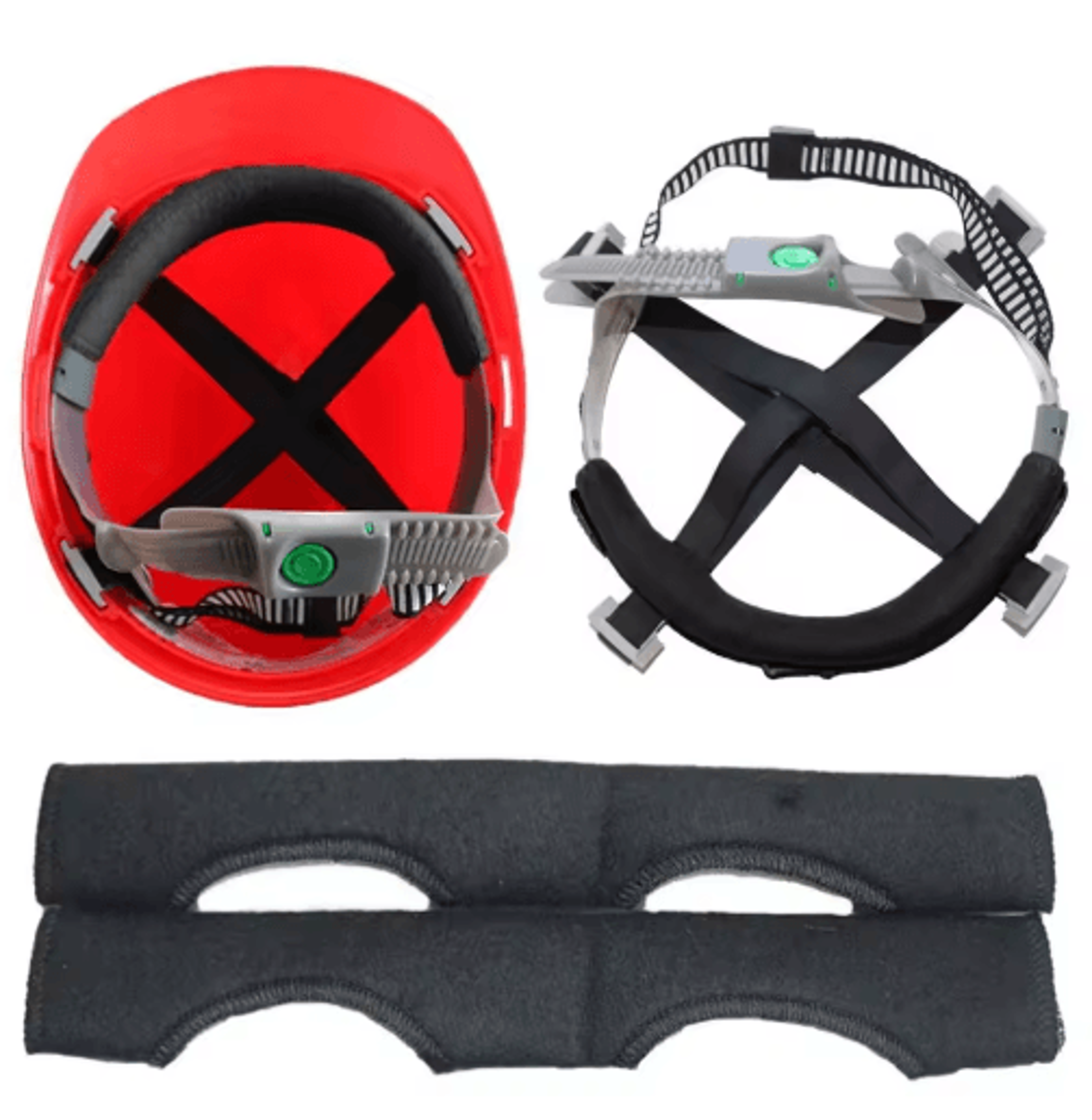 universal hard hat sweatband pads for comfortable all-day wear