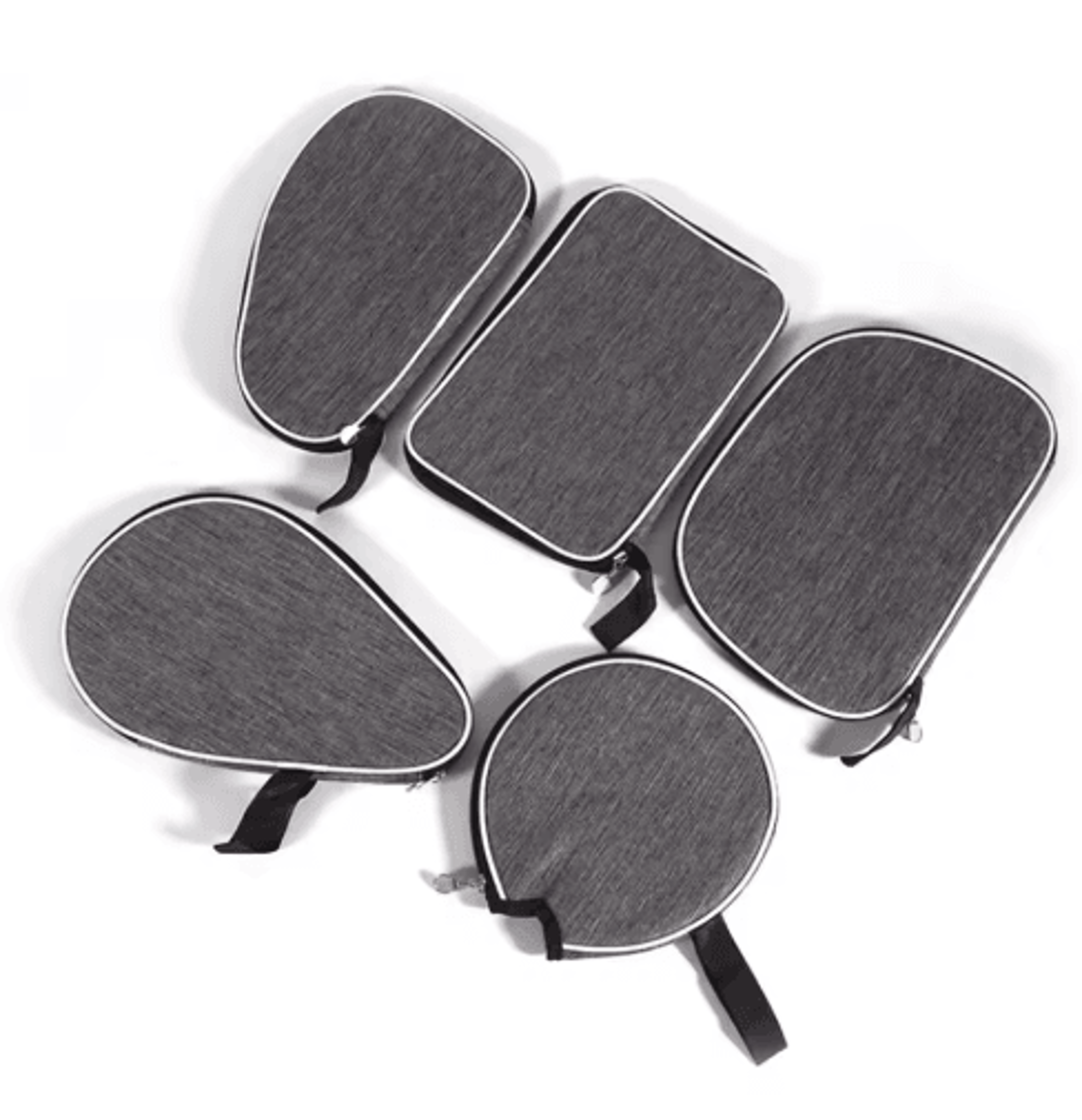 table tennis paddle case with shoulder belt for racket protection