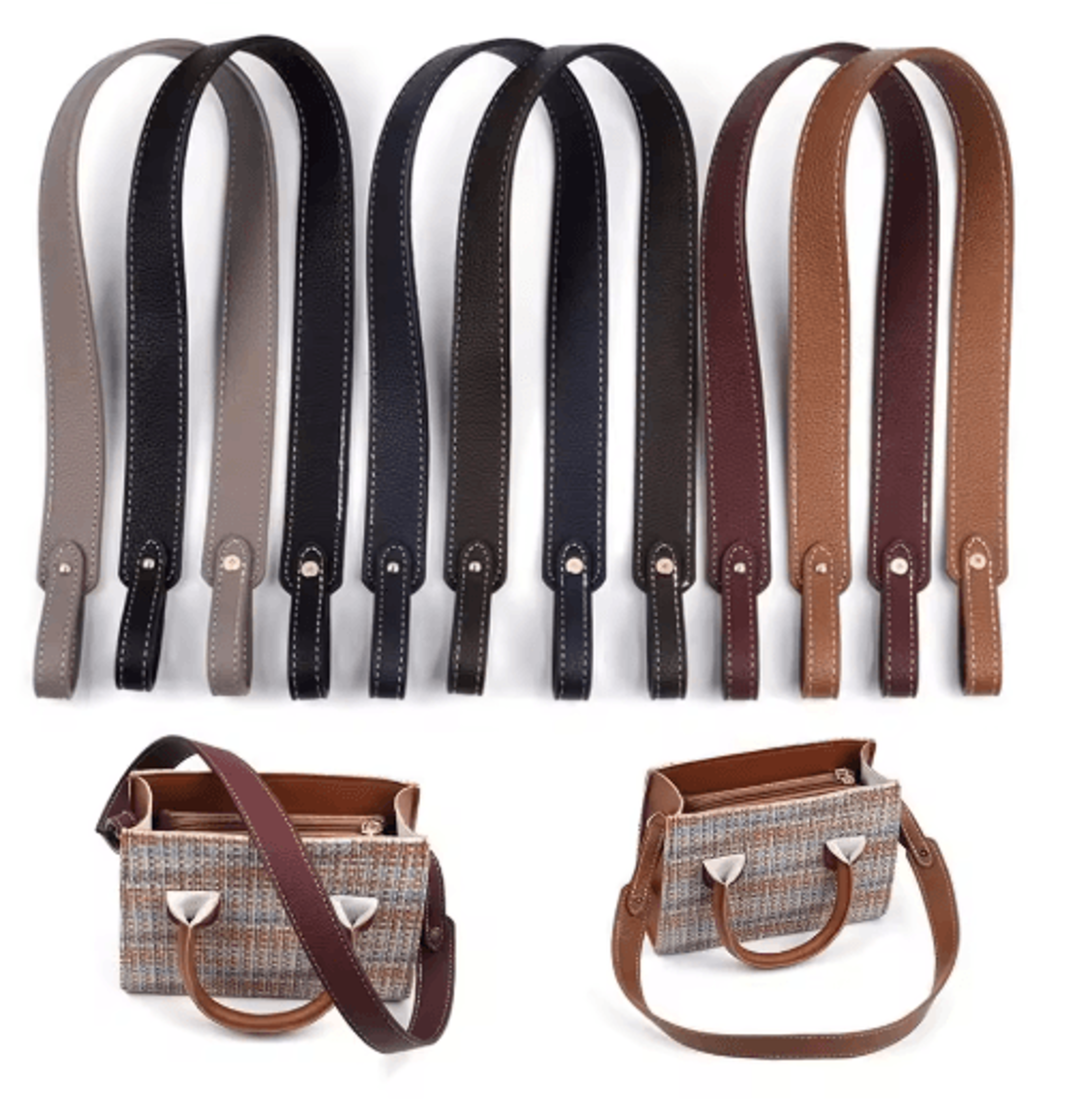 adjustable leather crossbody bag strap replacement for handbags