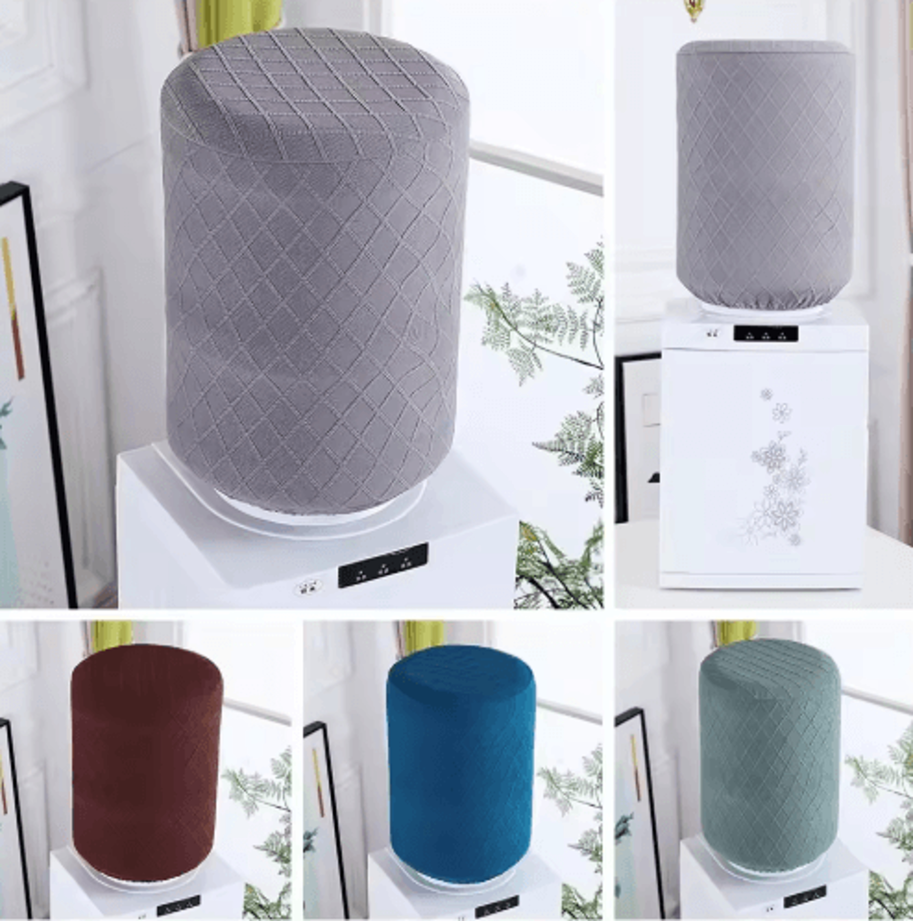 stretchable water dispenser dust cover for water buckets & barrels