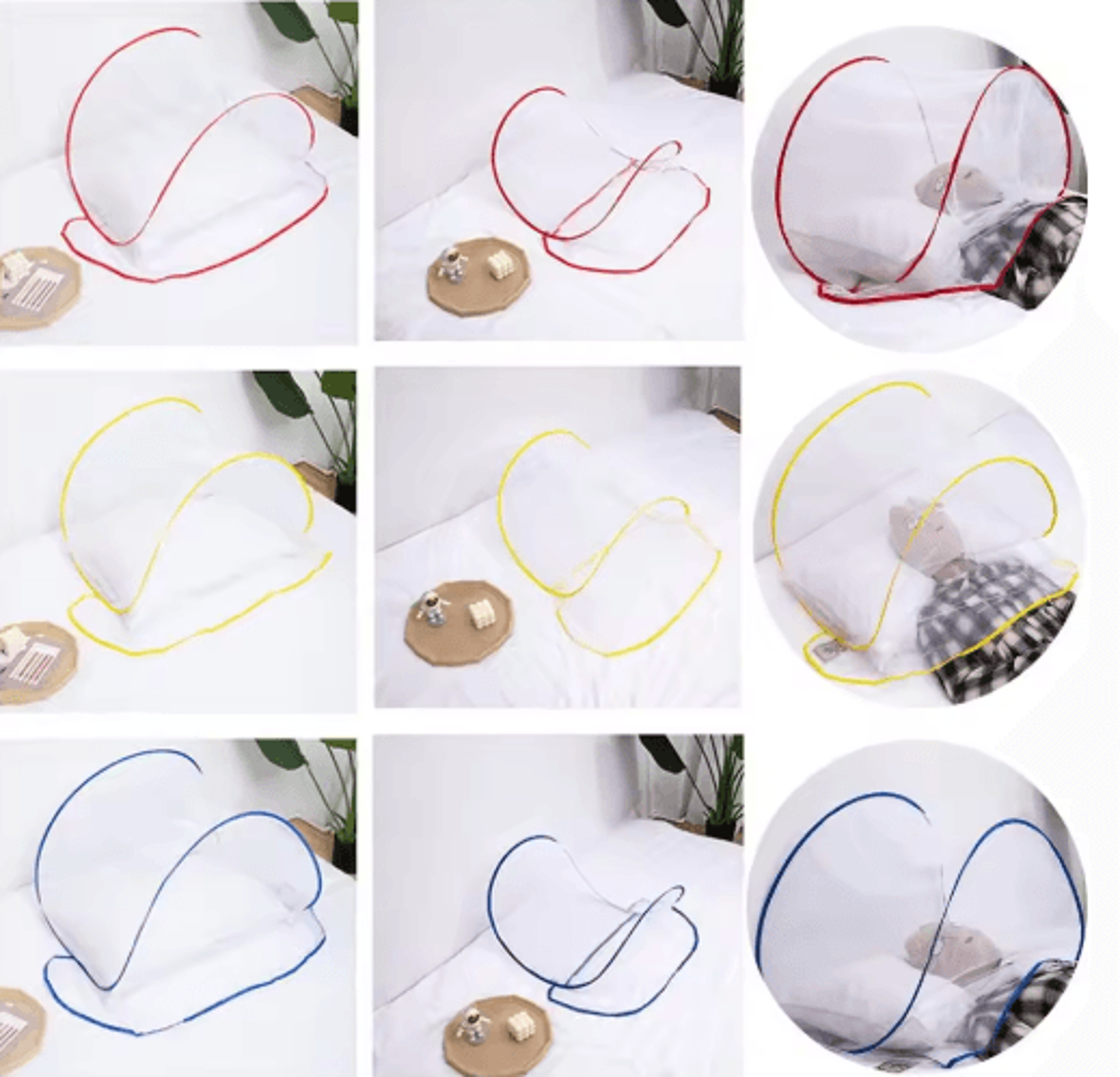 portable pop-up mosquito net cover for outdoor & home protection