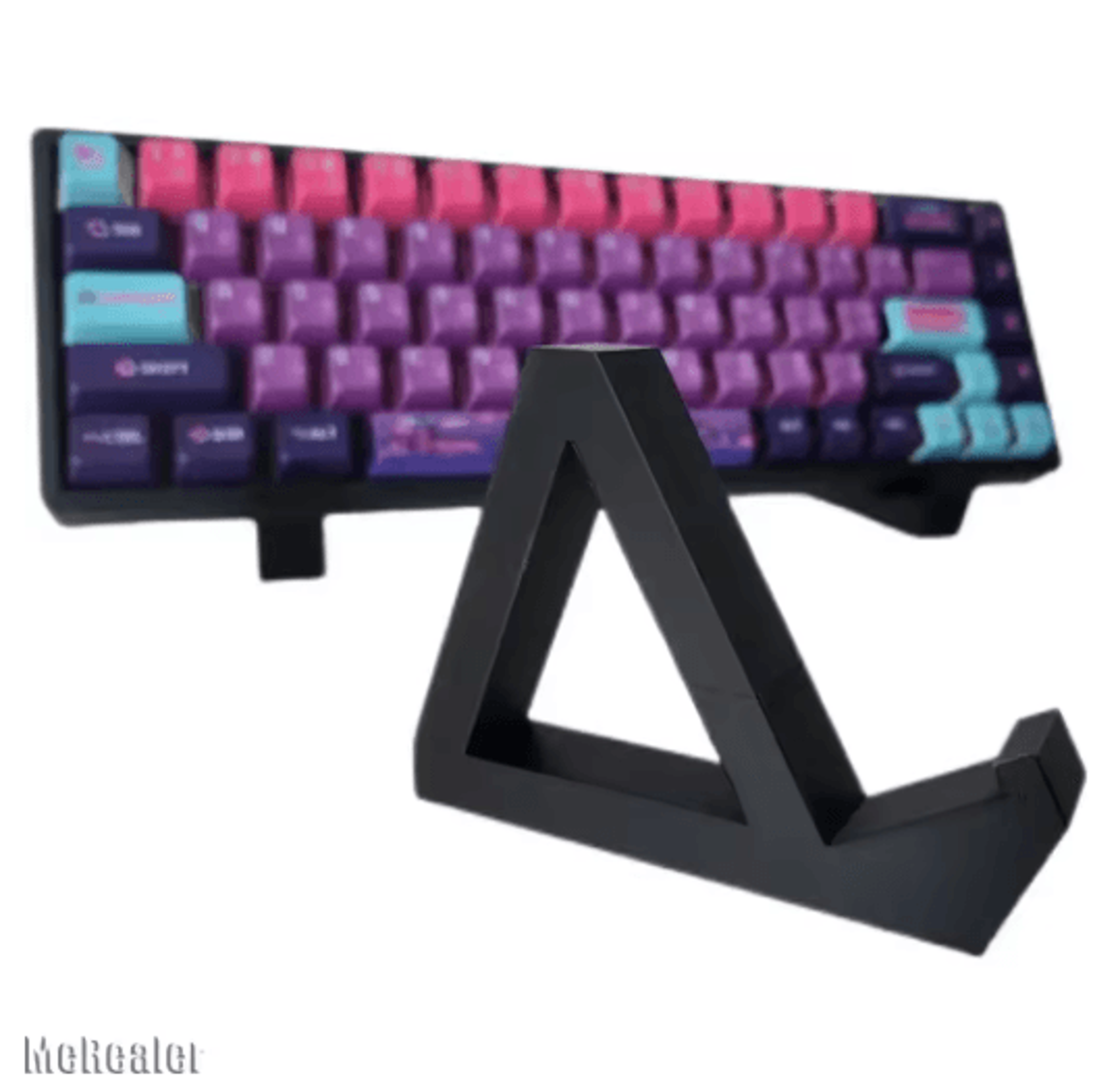 3d printed mechanical keyboard display stand & storage rack