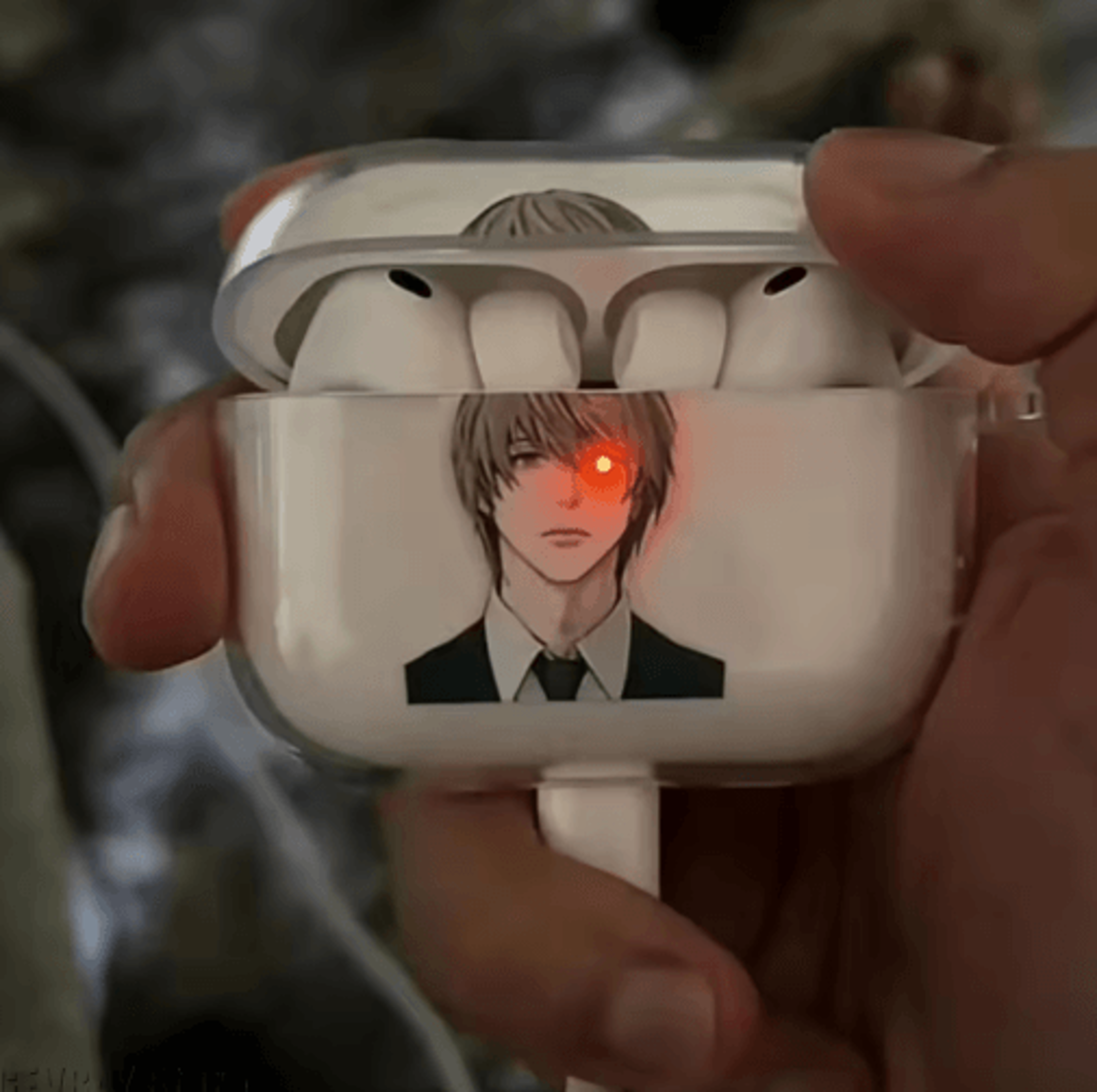 death note anime airpods case for airpods pro & airpods 4/3