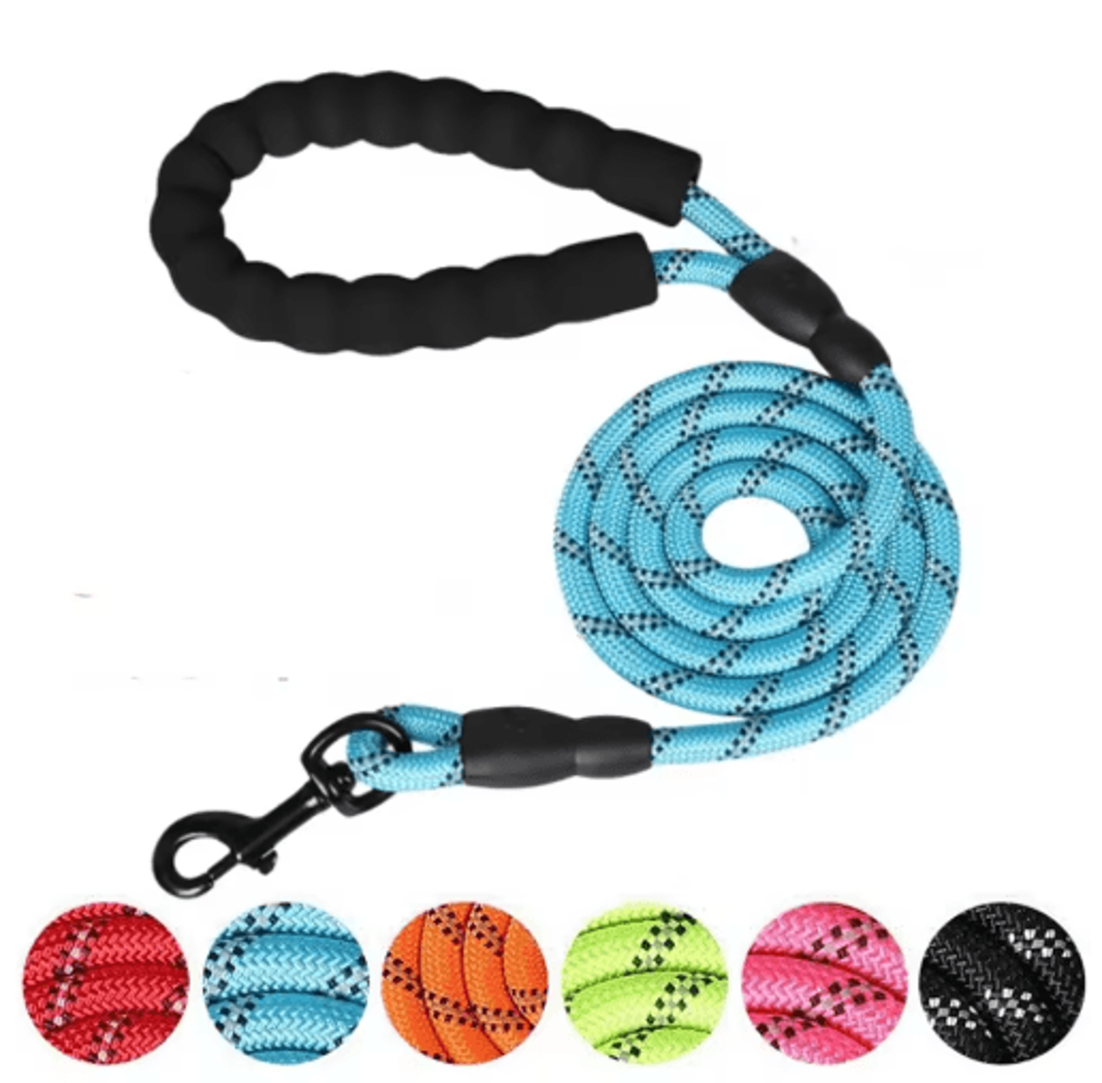 gripmax reinforced dog leash with soft comfort handle