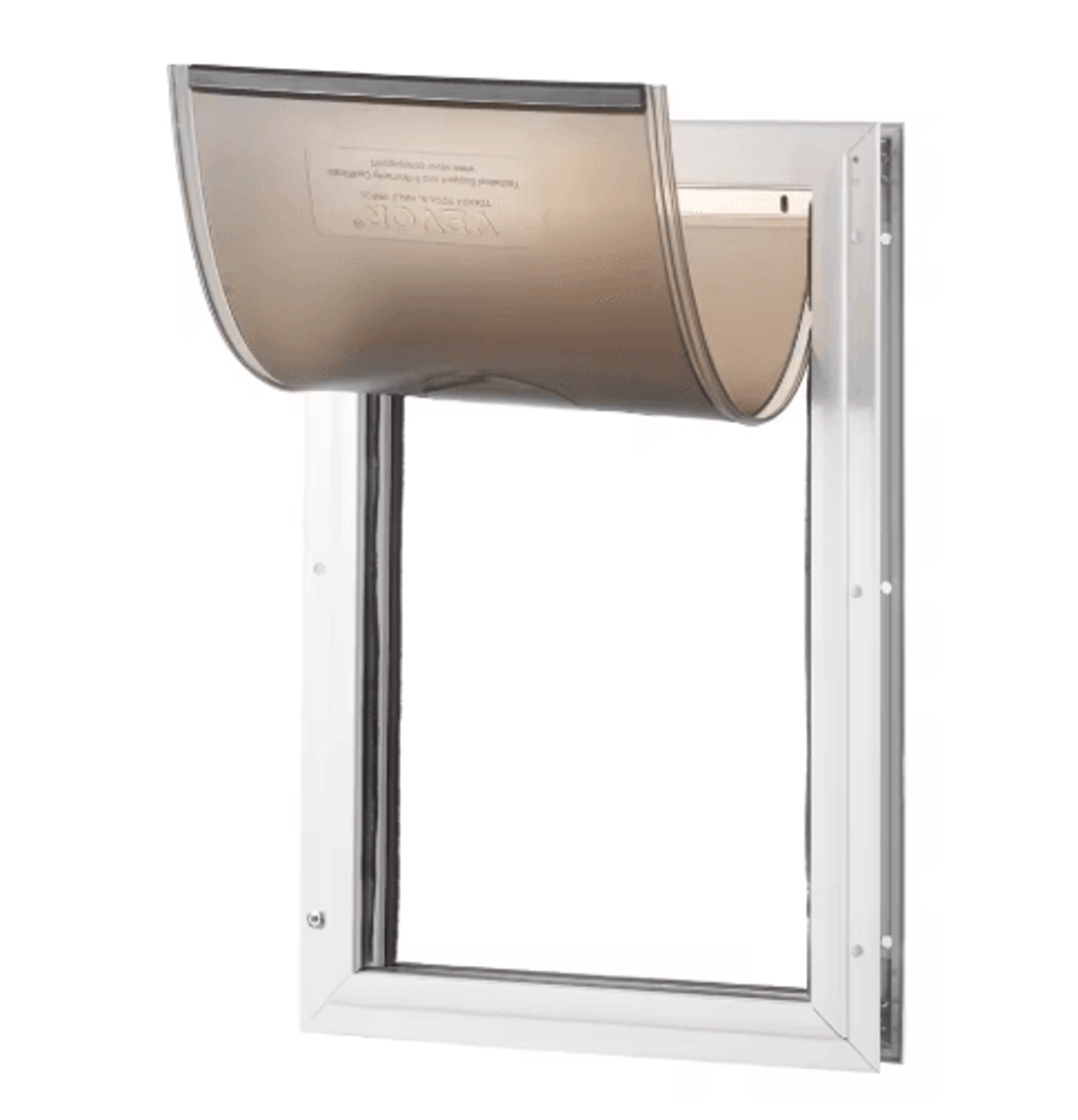 succebuy weatherproof pet door – aluminum frame doggy door with secure lock & flap system