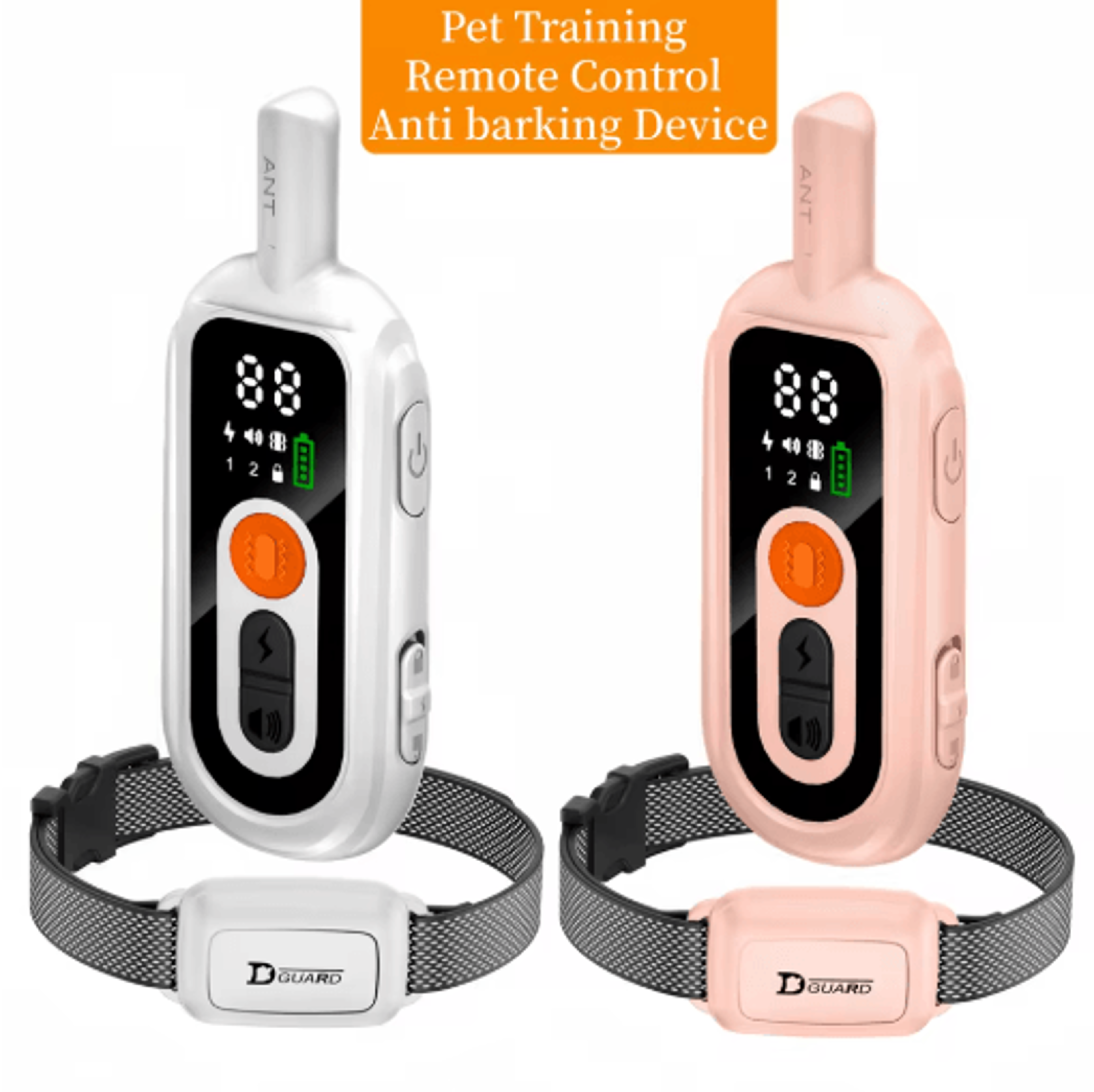 yhlc automatic anti barking dog collar rechargeable electric bark training collar with 3300ft range