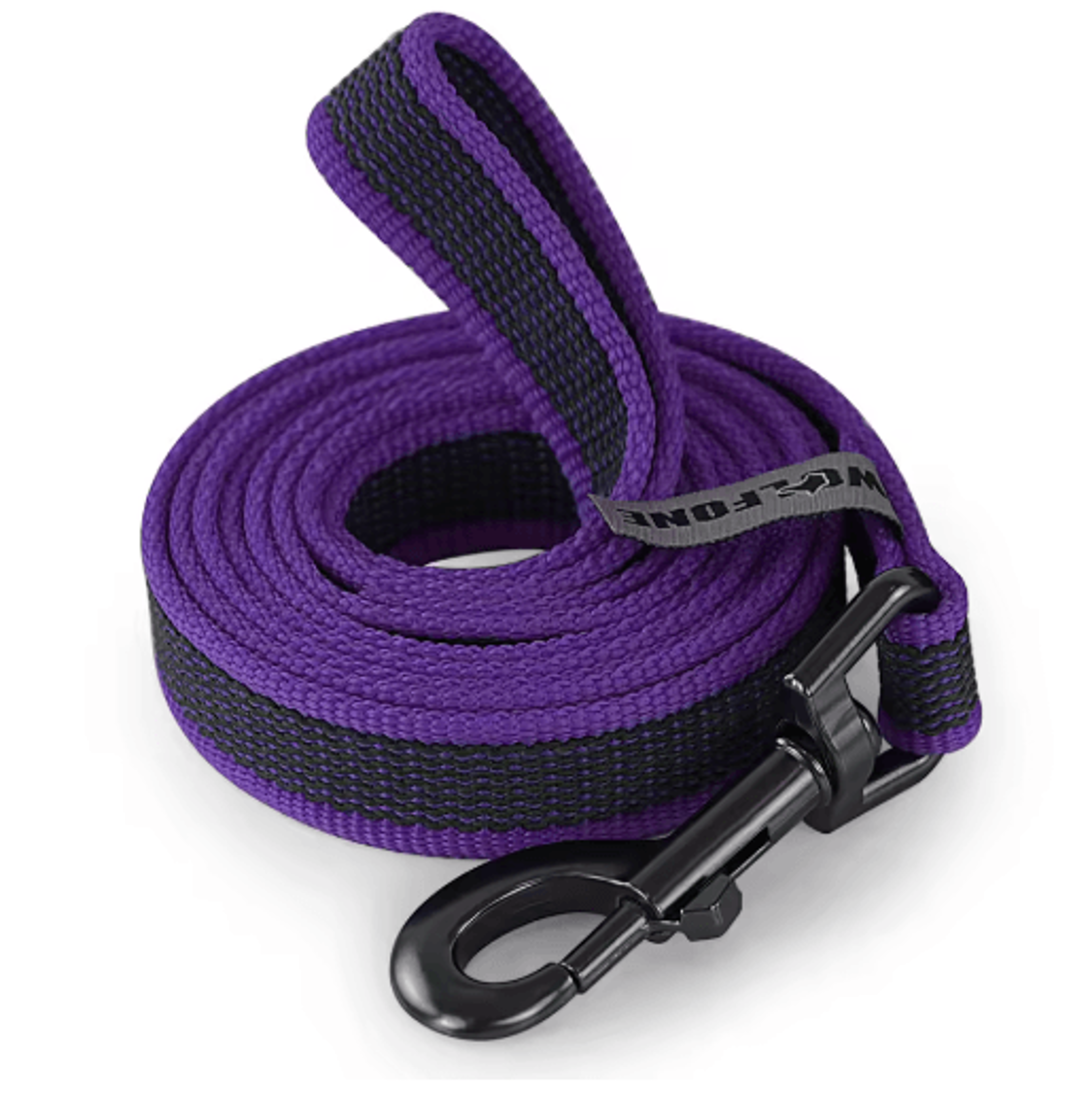 long training dog leash dual color latex silk lead for small & large dogs
