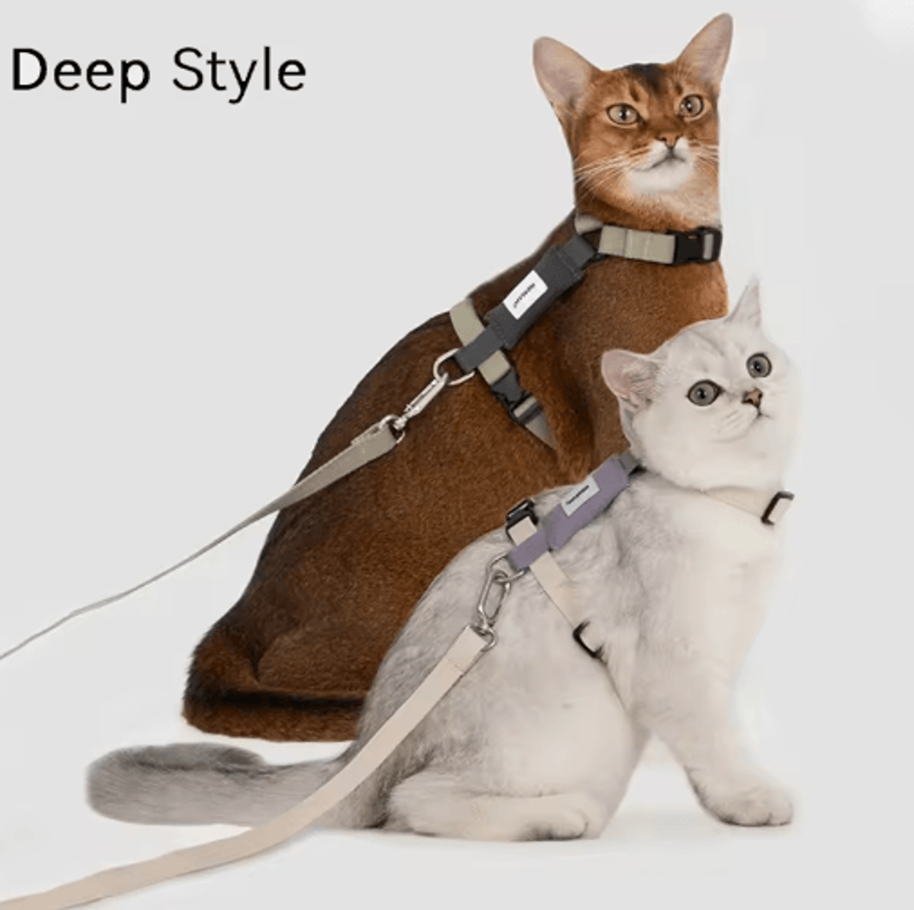 breathable cat harness & leash set – adjustable outdoor vest for cats, kittens & small pets