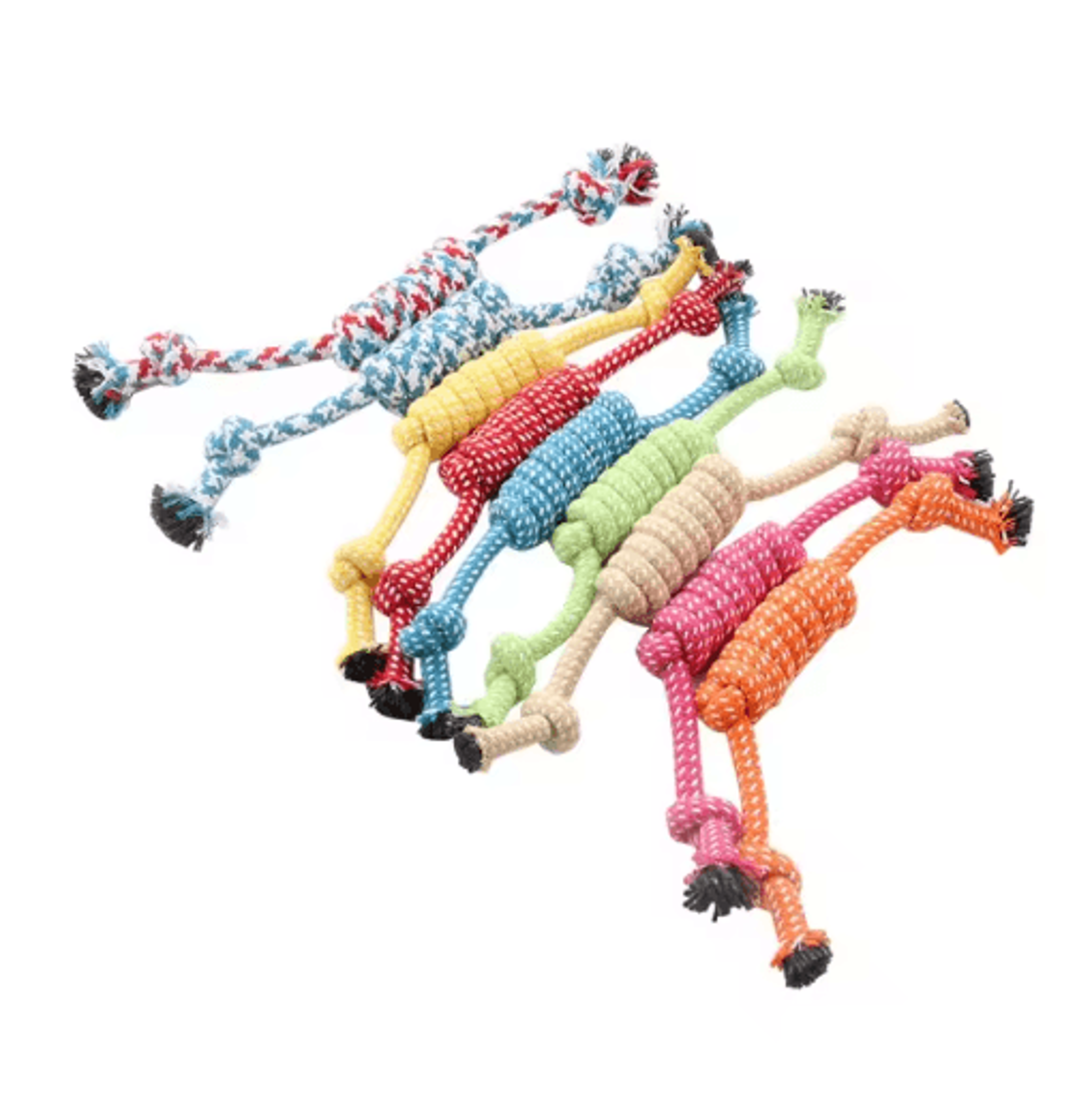 durable braided rope dog chew toy for training & interactive play