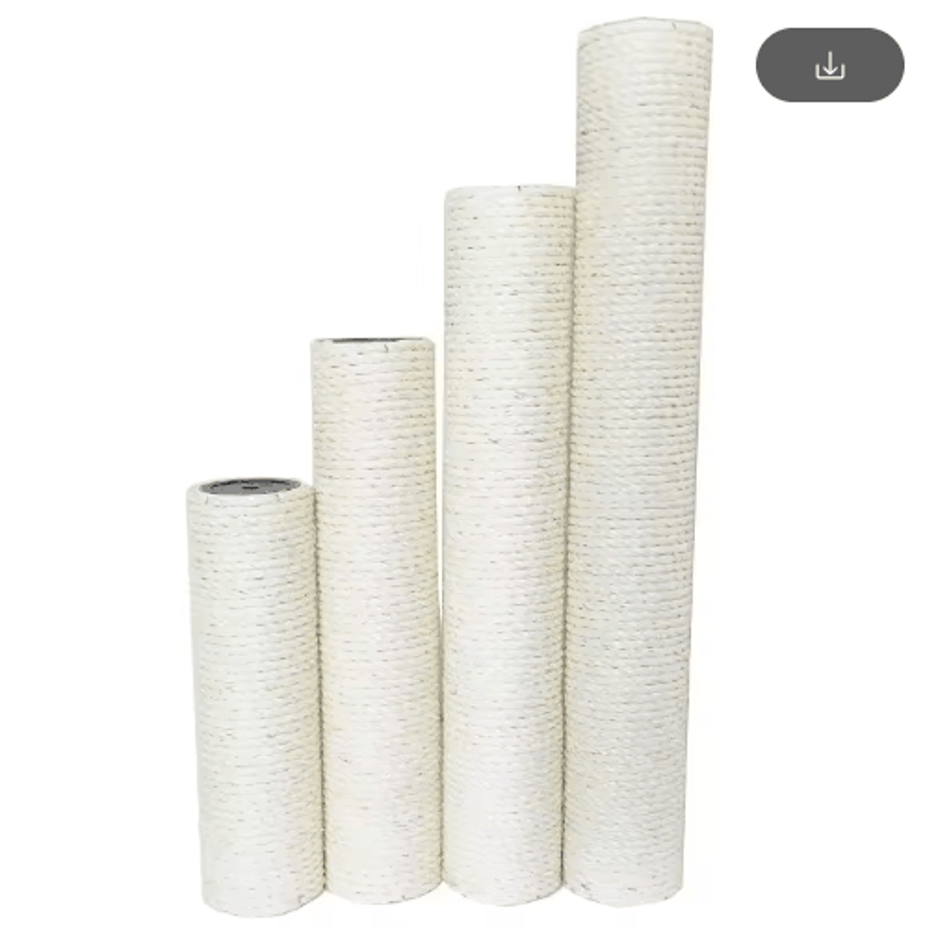 pvc sisal rope cat scratching post replacement for diy cat trees