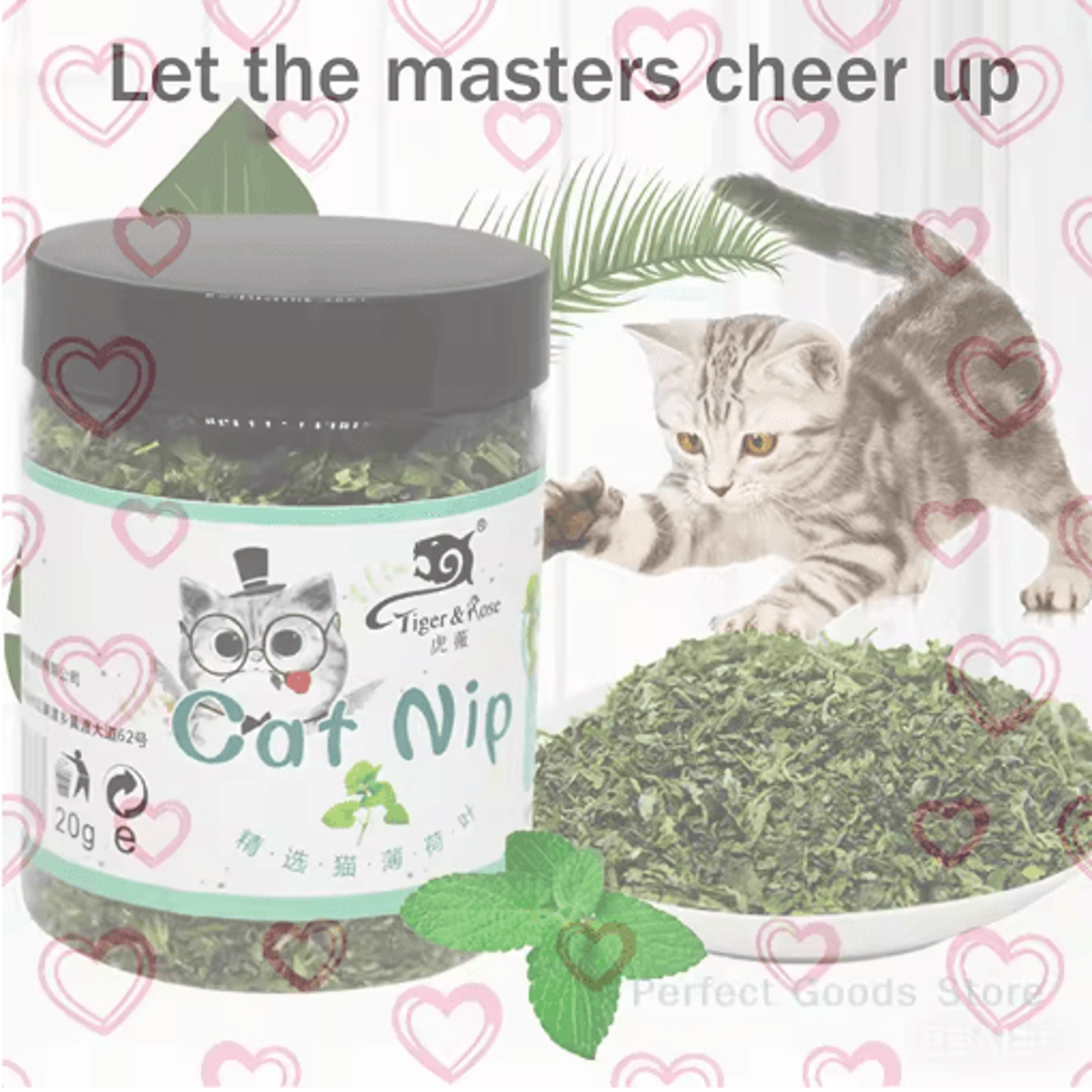 organic natural catnip toy – mint-flavored interactive cat entertainment for cats
