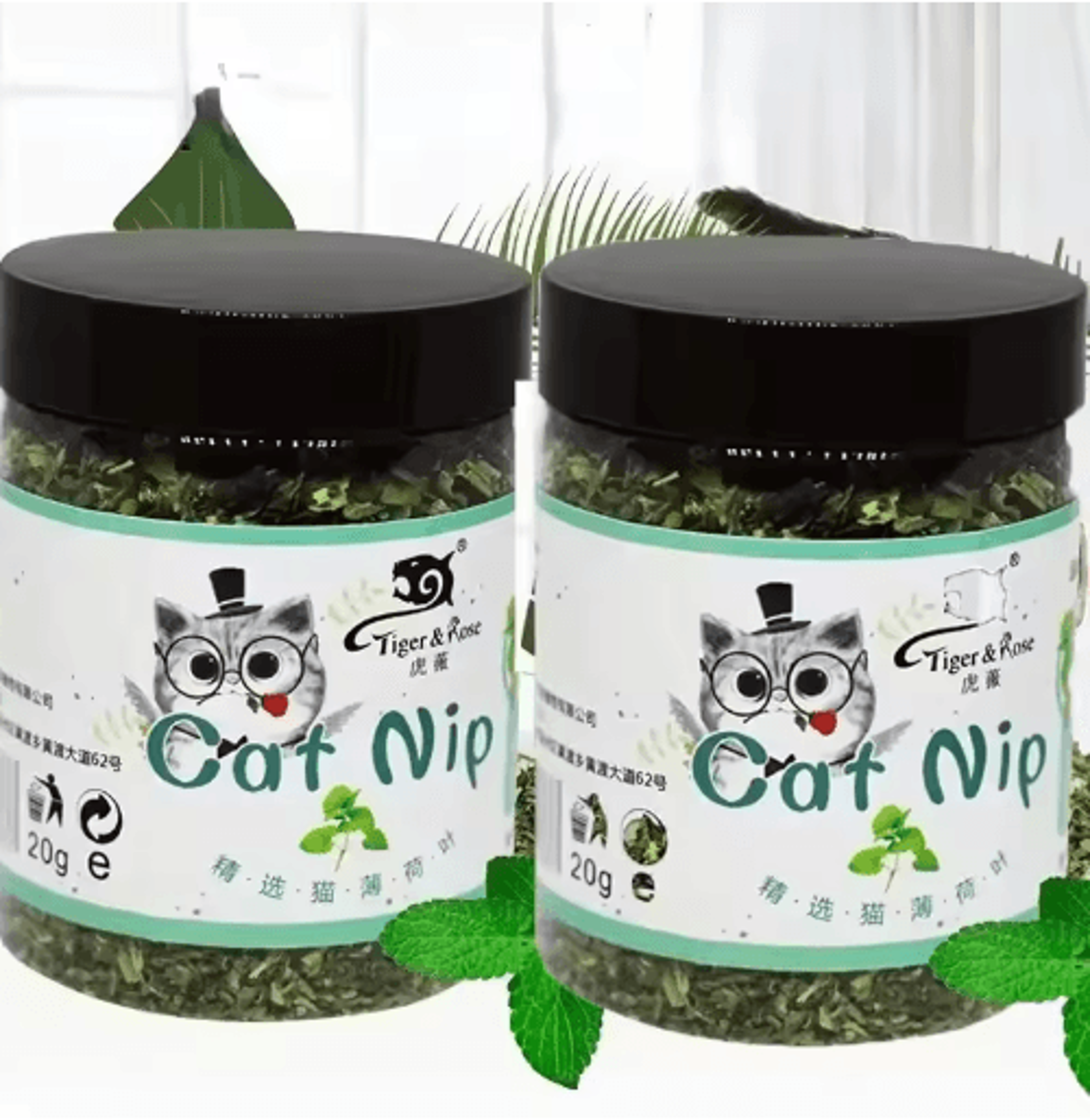organic natural catnip toy – mint-flavored interactive cat entertainment toy