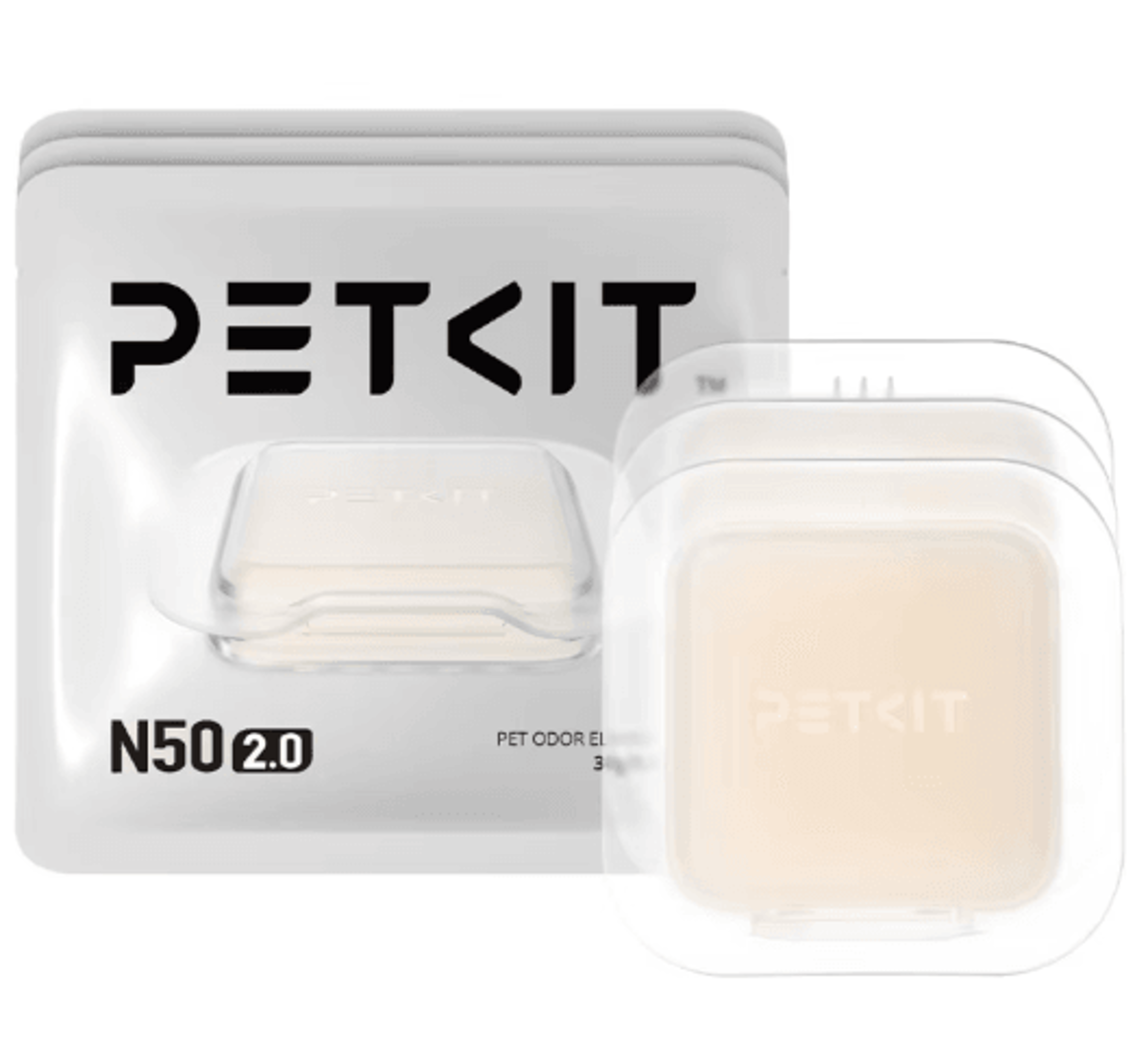 petkit n50 odor eliminator cubes – cat litter box deodorizer for pura max & pura max 2 automatic litter boxes
